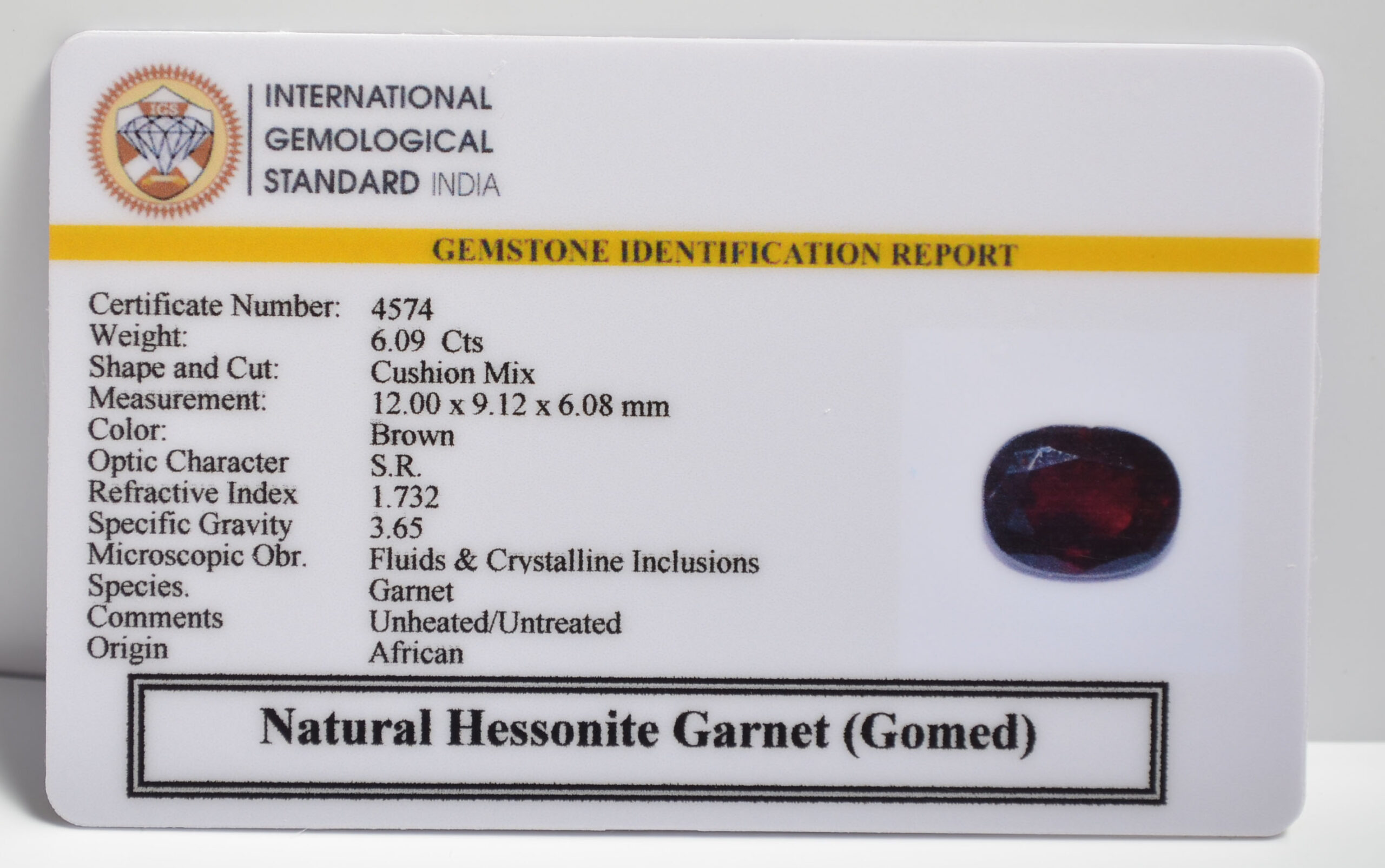 GMD7215 2 1 scaled HESSONITE GOMED 6.09 Ct.