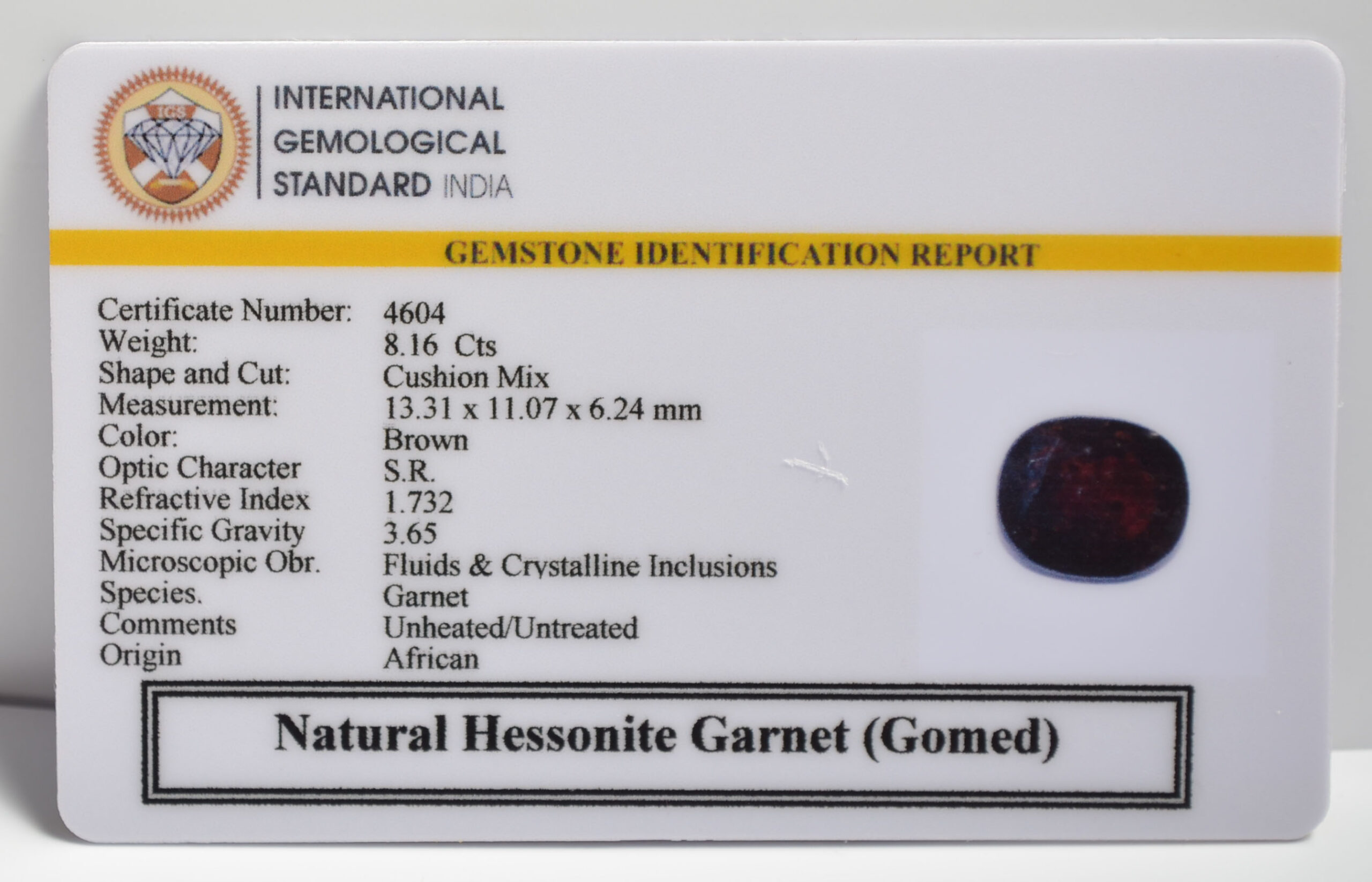 GMD7235 2 1 scaled HESSONITE GOMED 8.16 Ct.