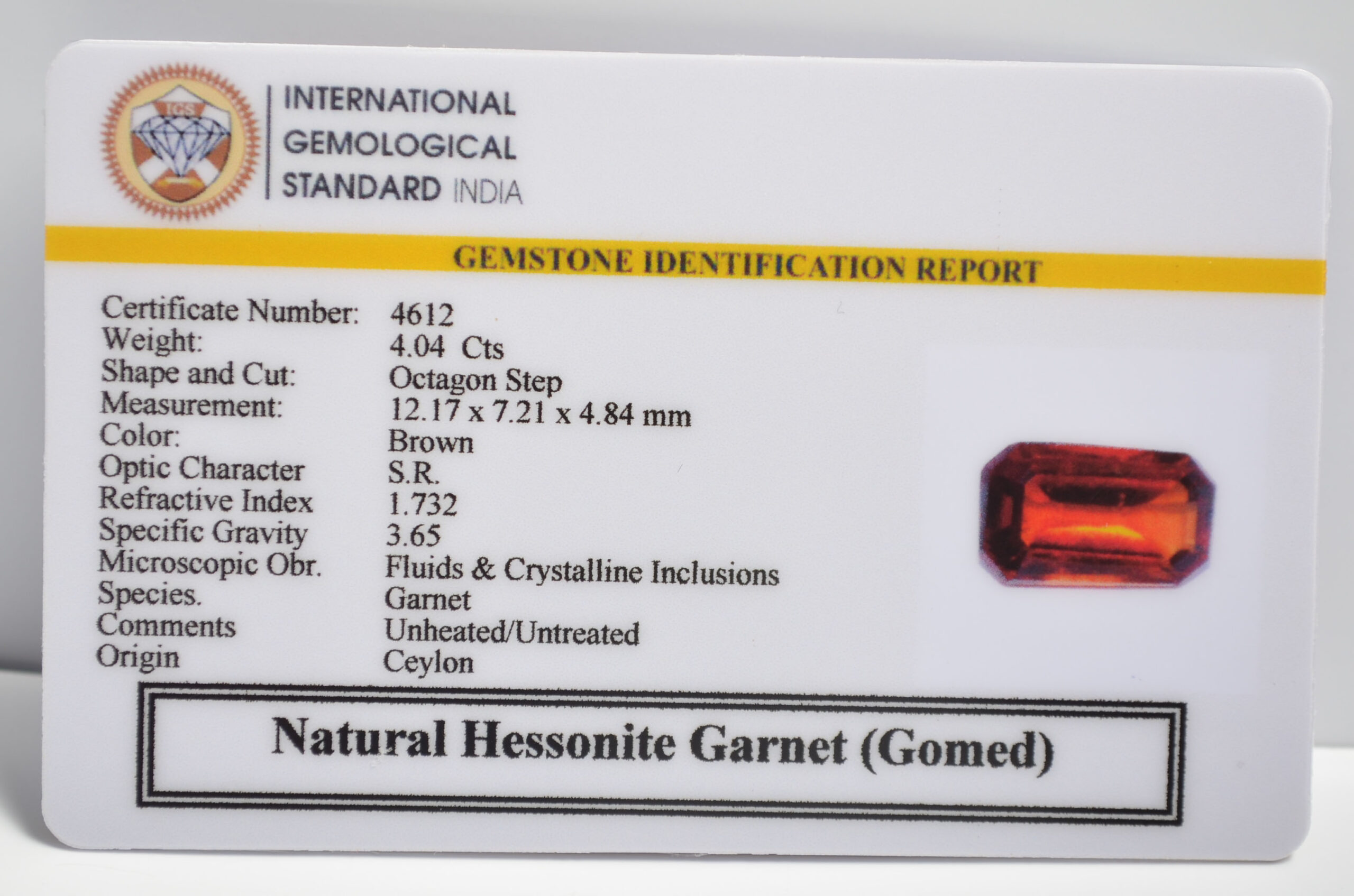 GMD7242 2 1 scaled HESSONITE GOMED 4.04 Ct.