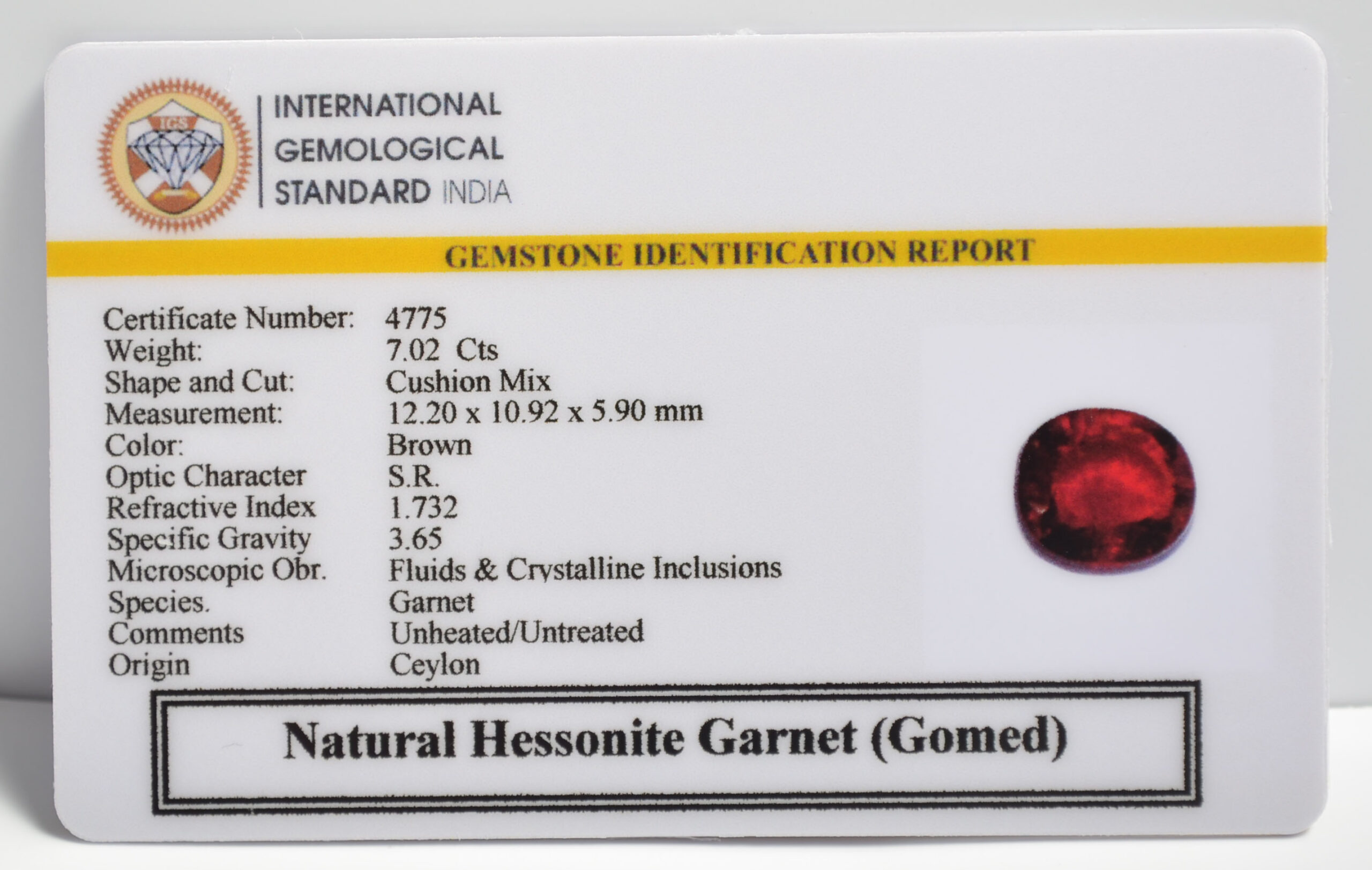 GMD7367 2 1 scaled HESSONITE GOMED 7.02 Ct.