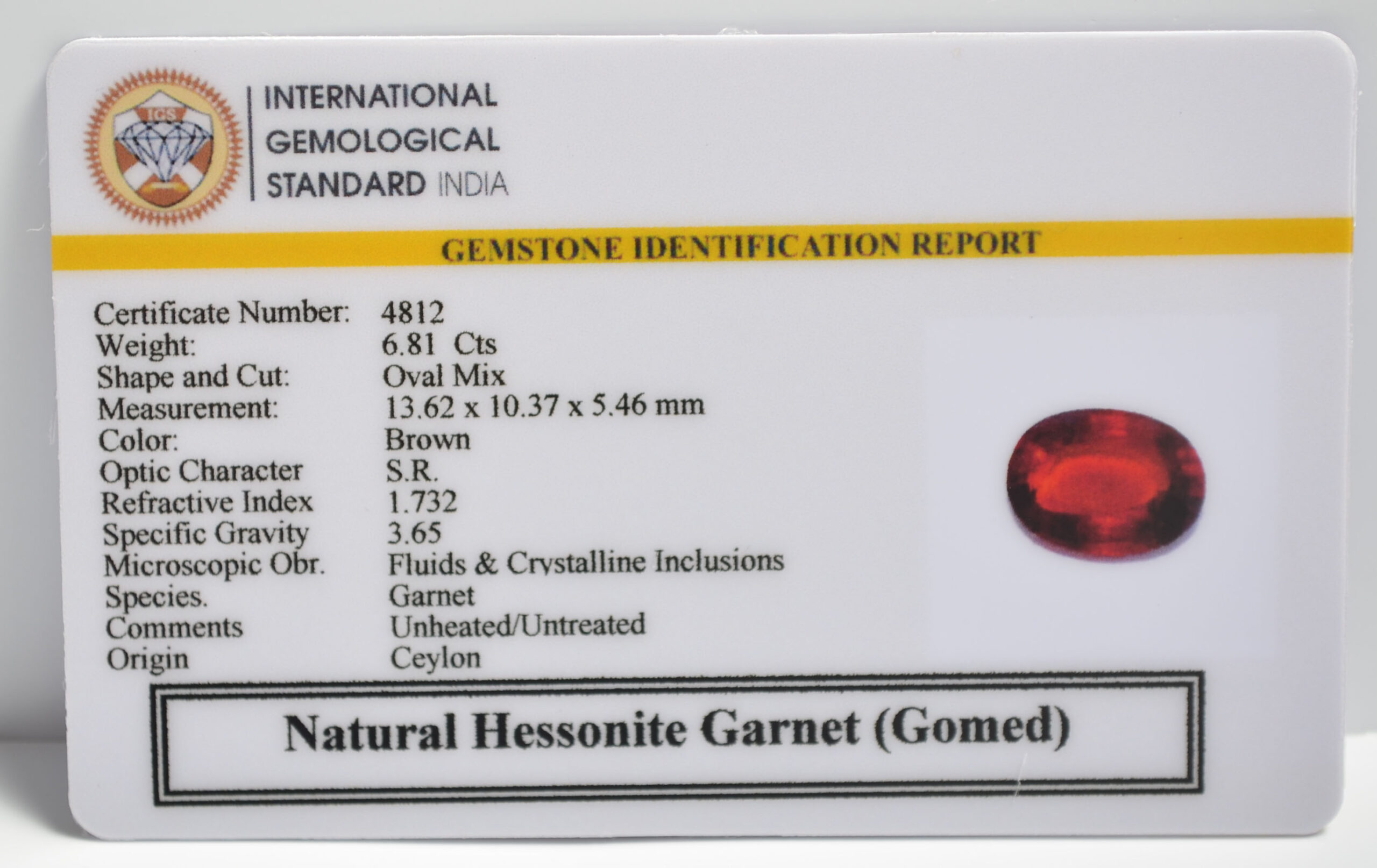 GMD7404 2 1 scaled HESSONITE GOMED 6.81 Ct.