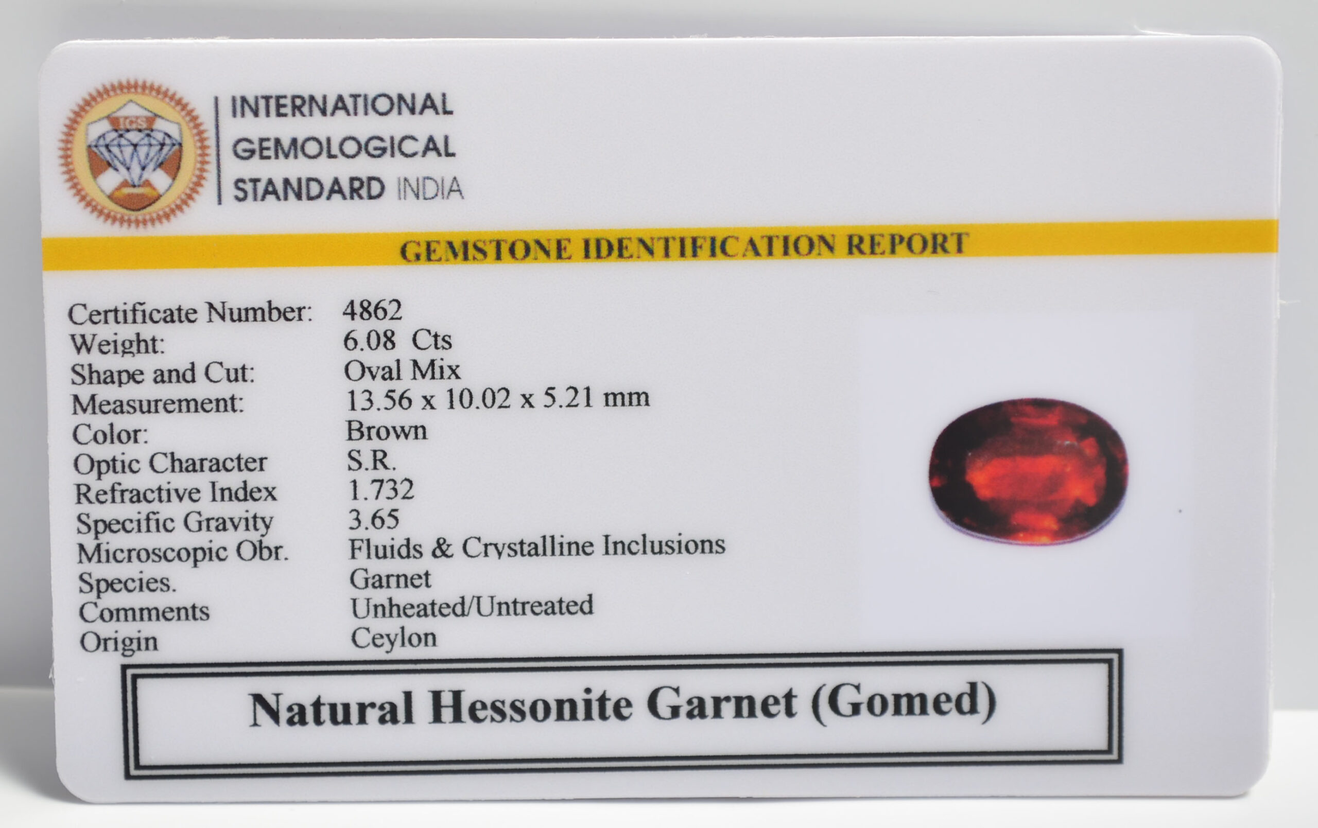 GMD7446 2 1 scaled HESSONITE GOMED 6.08 Ct.