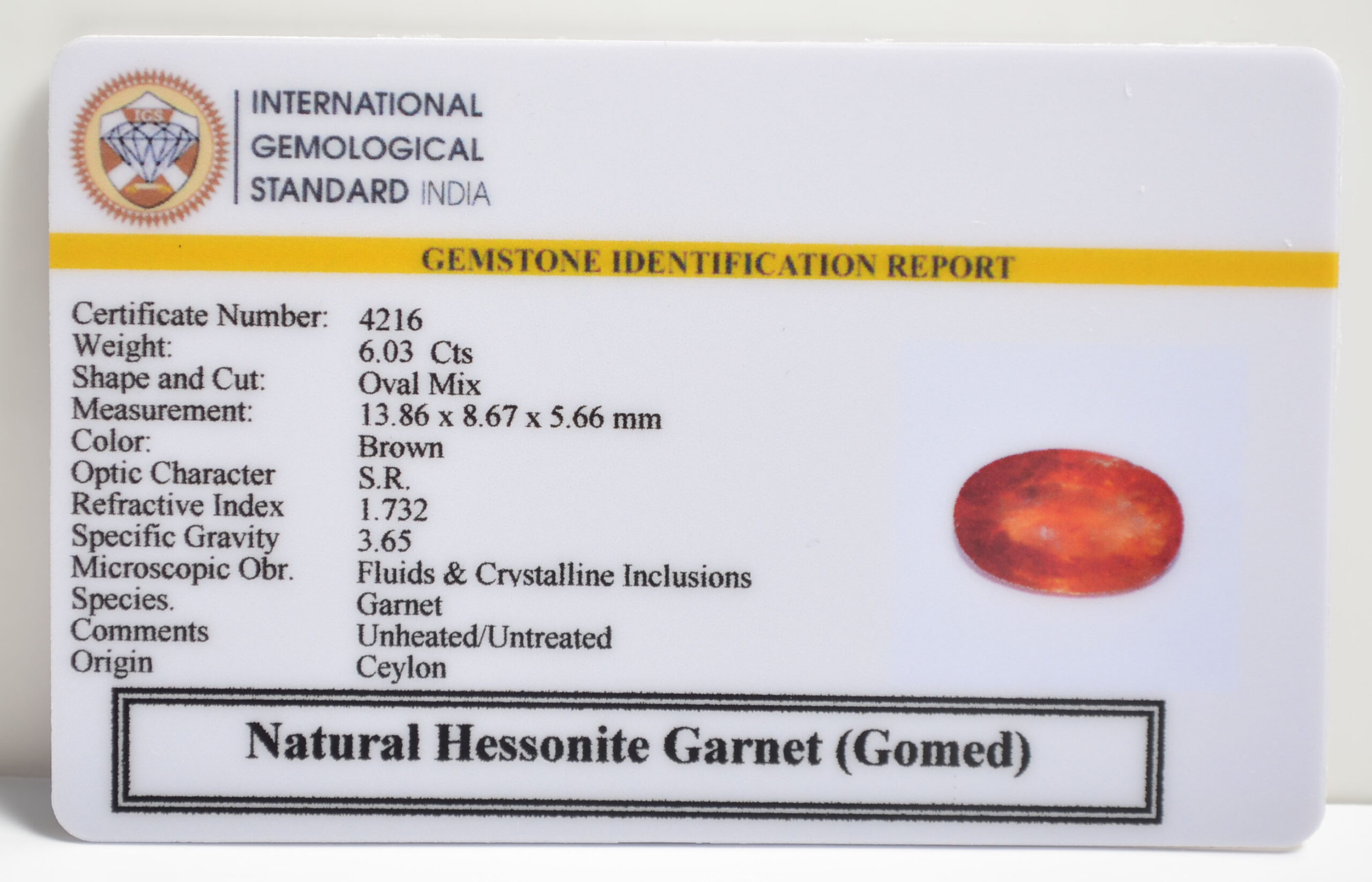 HESSONITE GOMED 6.03 Ct. 3 GMDG7075 2 1 scaled HESSONITE GOMED 6.03 Ct.