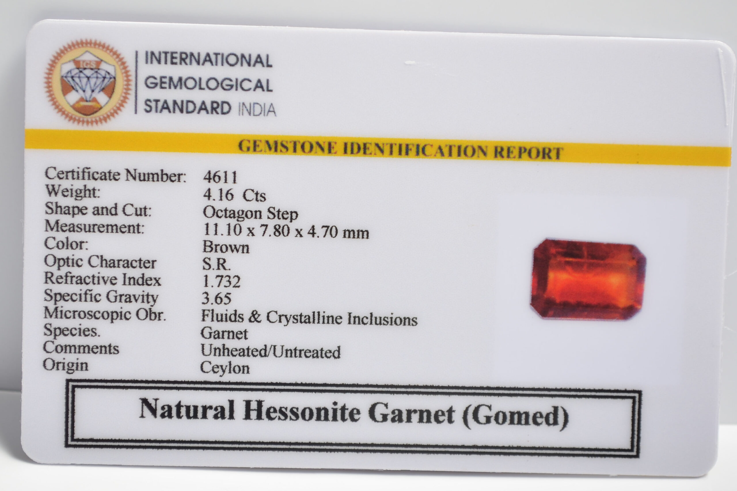 GMDG7099 2 1 scaled HESSONITE GOMED 4.16 Ct.