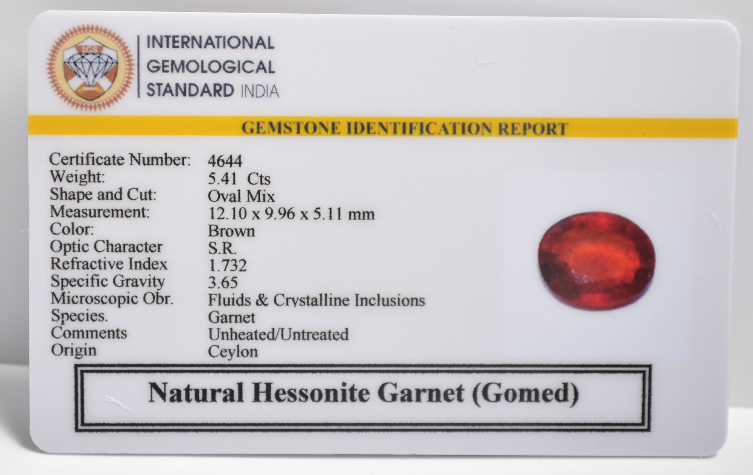 GMDG7114 2 1 scaled HESSONITE GOMED 5.41 Ct.