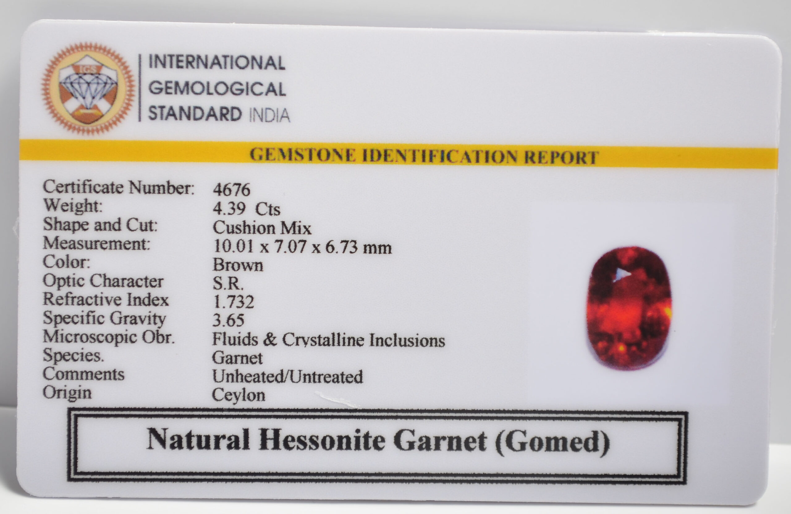 GMDG7133 2 1 scaled HESSONITE GOMED 4.39 Ct.