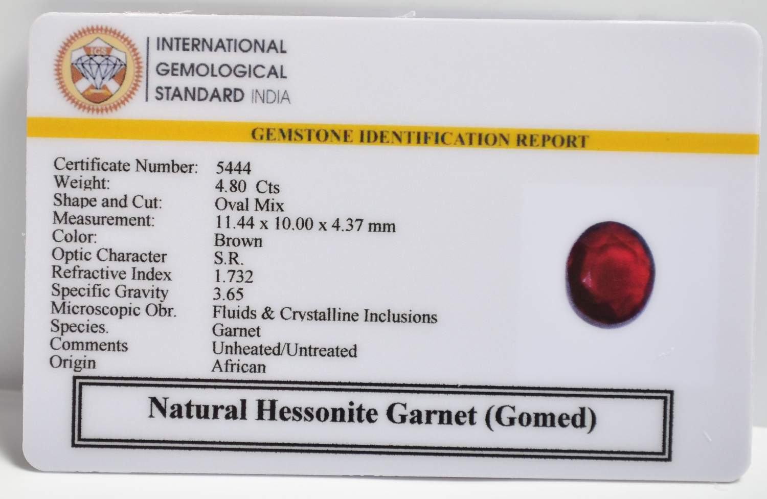 GMDG7188 2 1 HESSONITE GOMED 4.8 Ct.