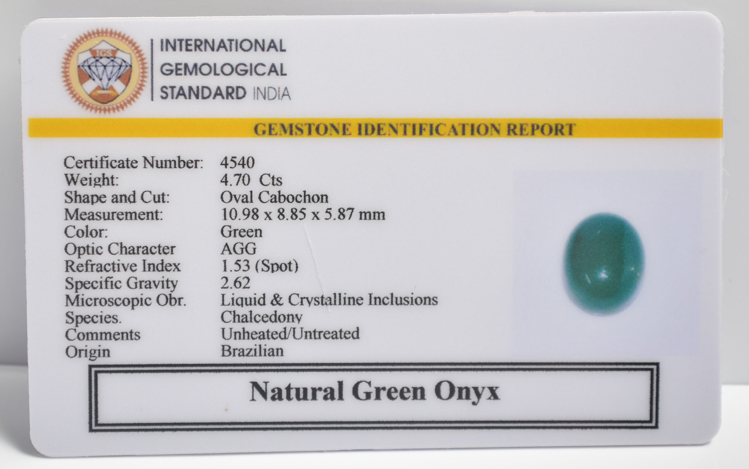 GREEN ONYX 4.7 Ct. 3 NGO33 2 1 scaled GREEN ONYX 4.7 Ct.