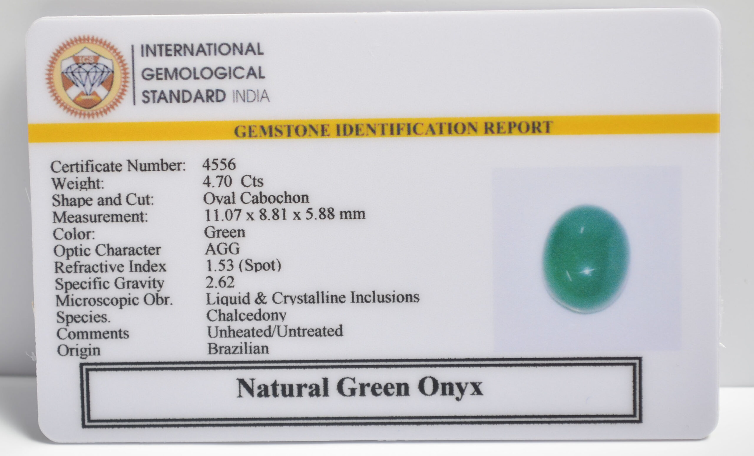 GREEN ONYX 4.7 Ct. 3 NGOG28 2 1 scaled GREEN ONYX 4.7 Ct.