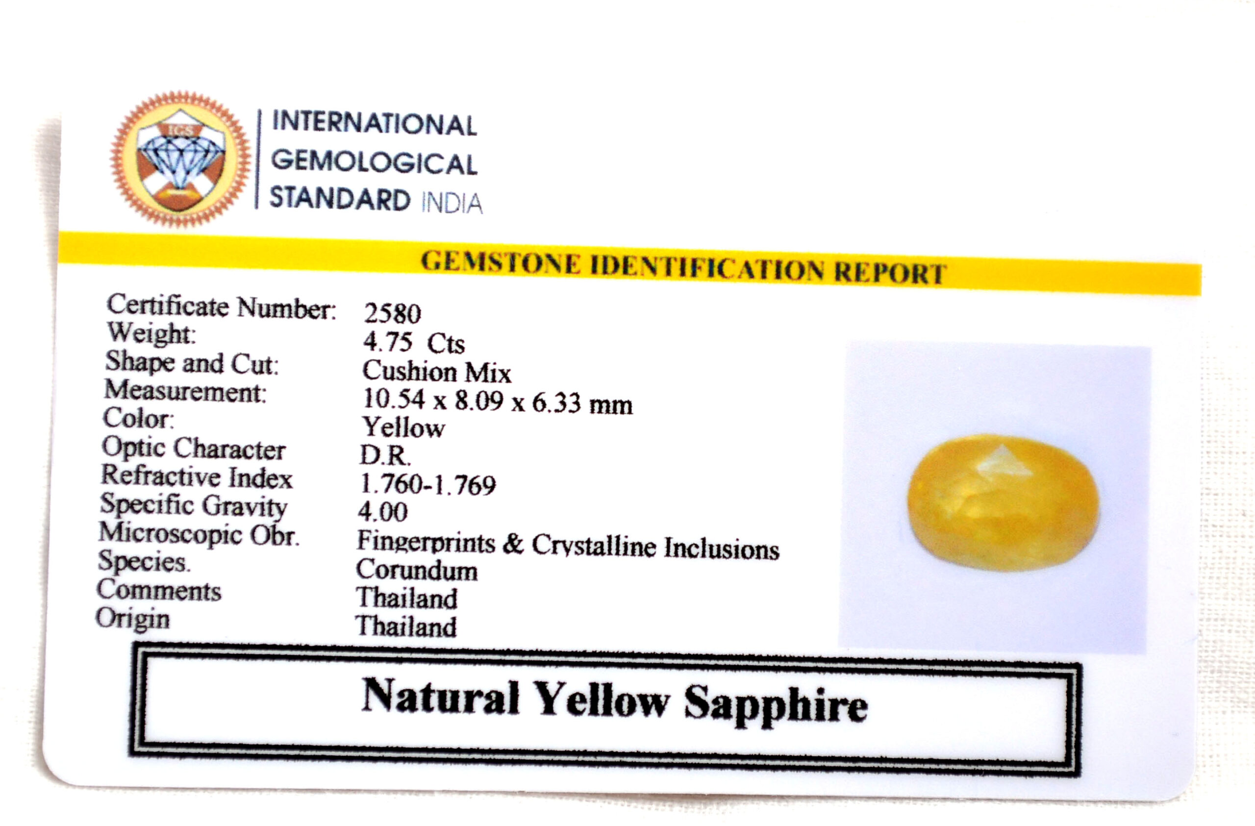 NYSP8228 2 2 scaled YELLOW SAPPHIRE 4.75 Ct.