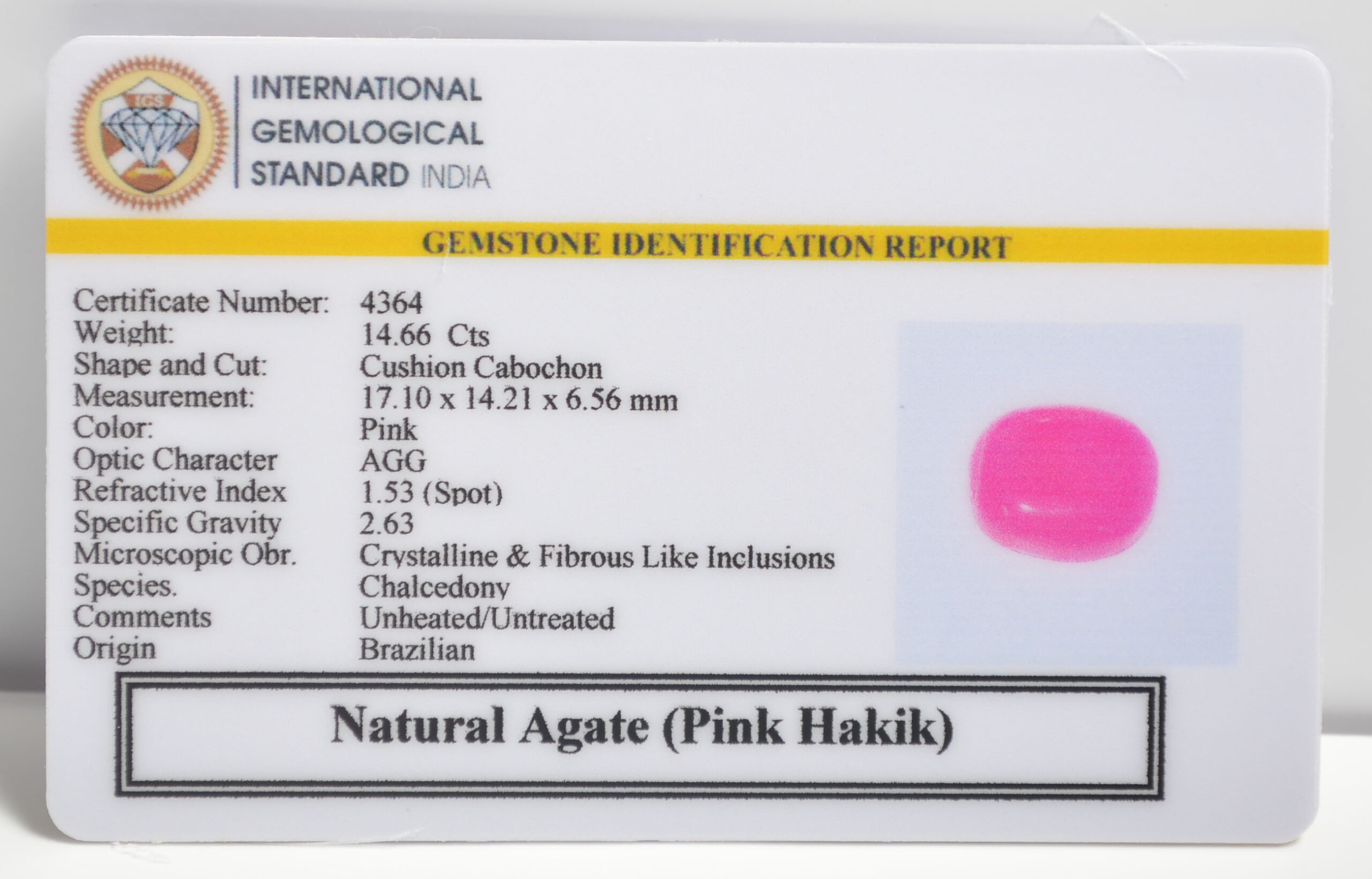 PHK7 2 1 scaled PINK HAKIK 14.66 Ct.