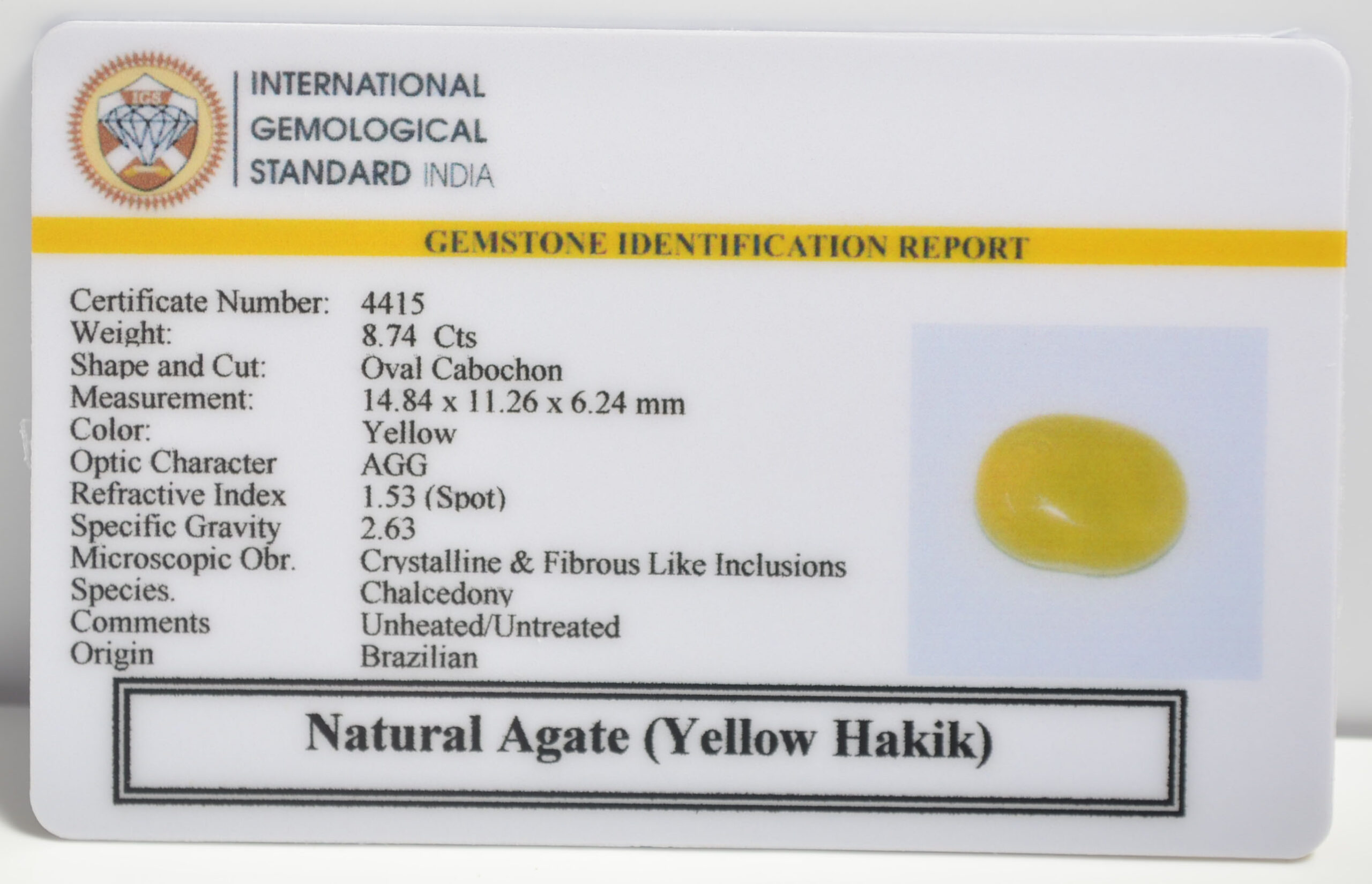 YHK9 2 1 scaled YELLOW HAKIK 8.74 Ct.