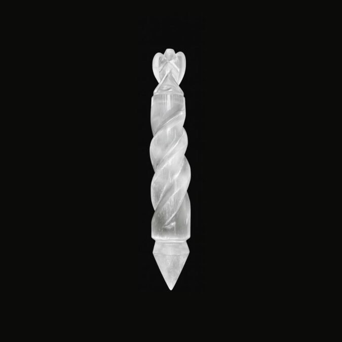 ig 1 Selenite Angel Wands