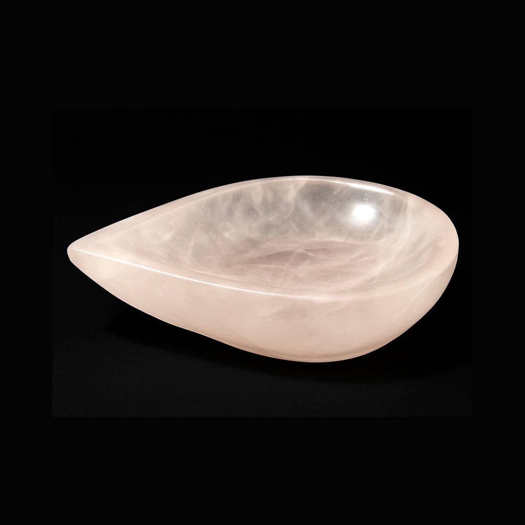 Rose Quartz Diya