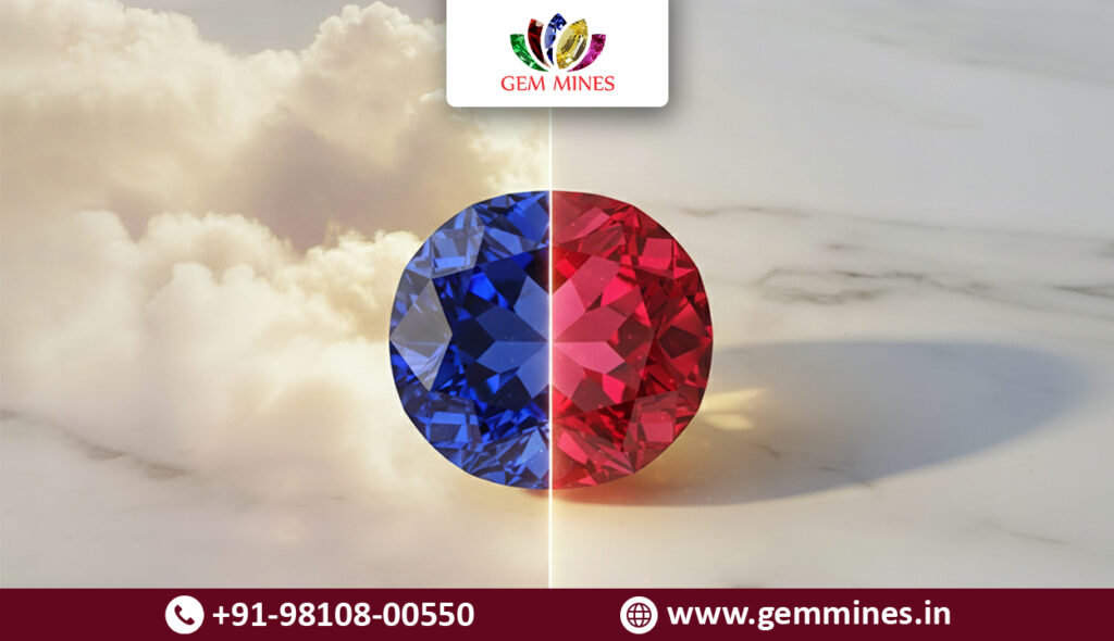 Blue Sapphire vs Ruby 