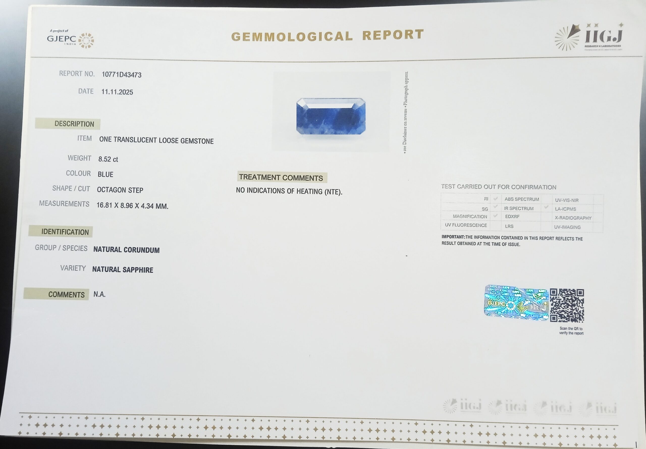 BSPG14739 2 scaled BLUE SAPPHIRE 8.52 Ct.