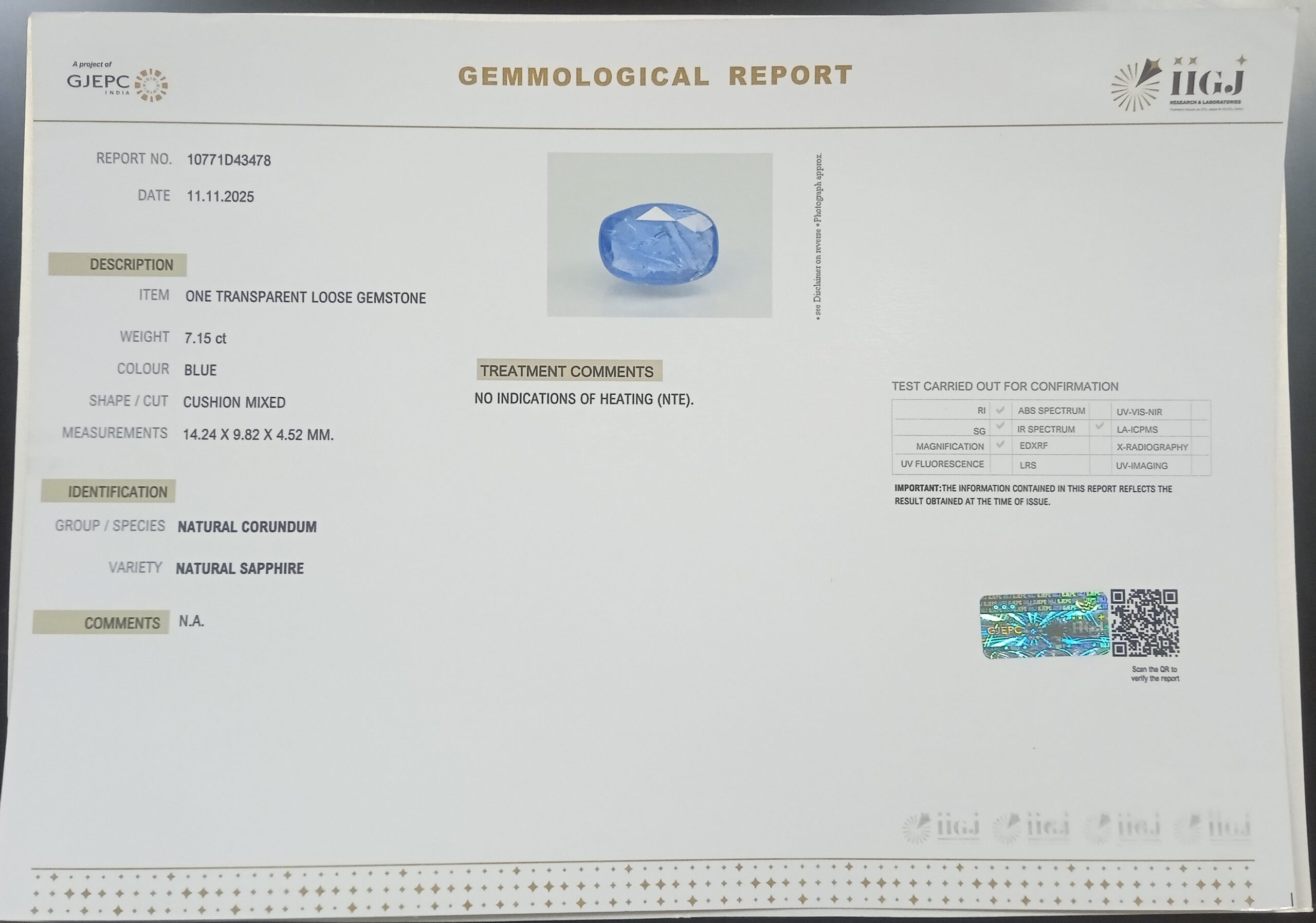 BSPG14744 2 scaled BLUE SAPPHIRE 7.15 Ct.