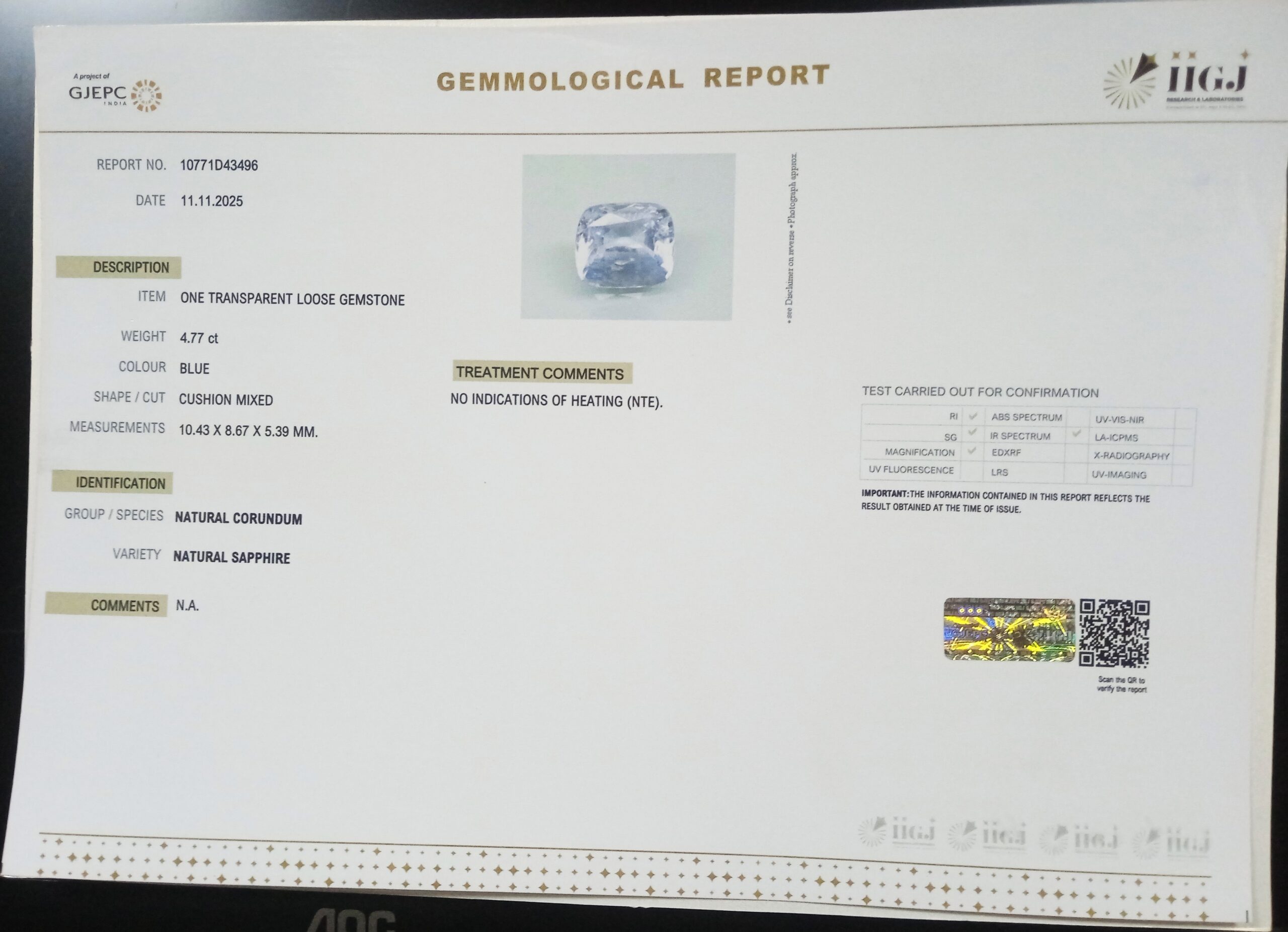 BSPG14760 2 scaled BLUE SAPPHIRE 4.77 Ct.