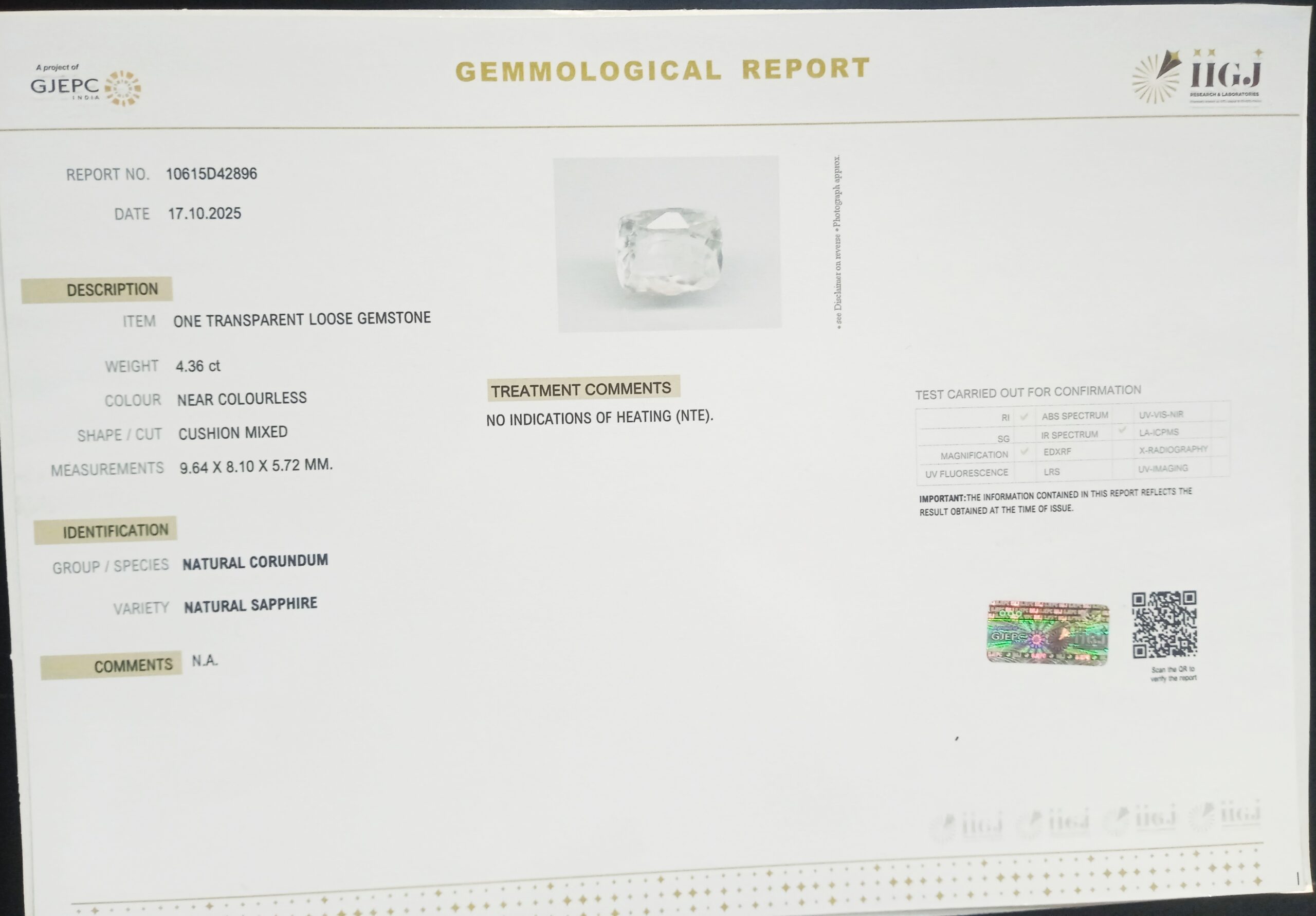 NSP41891 2 1 scaled NATURAL SAPPHIRE 4.36 Ct.