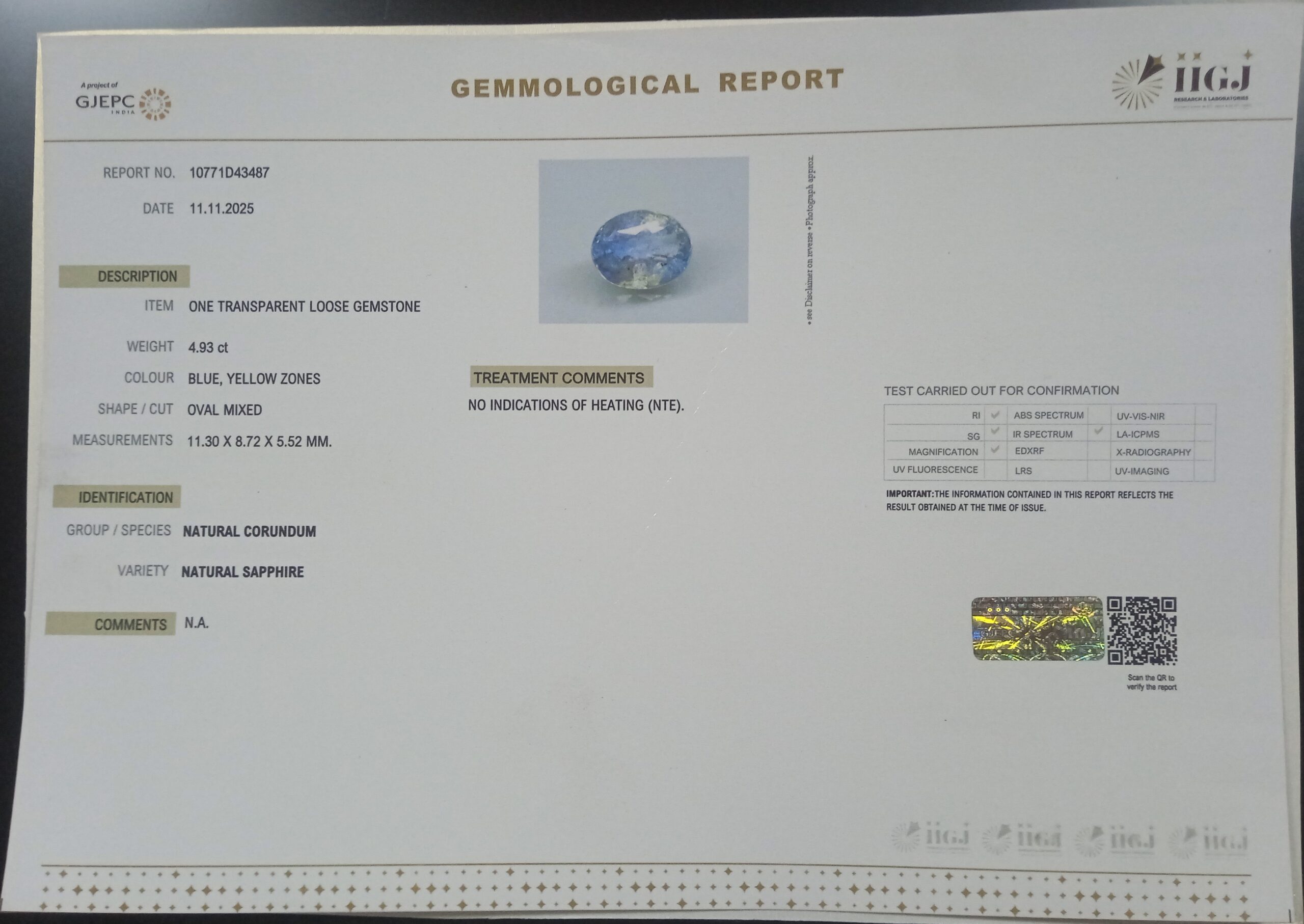 NSPG41821 2 scaled NATURAL SAPPHIRE 4.93 Ct.