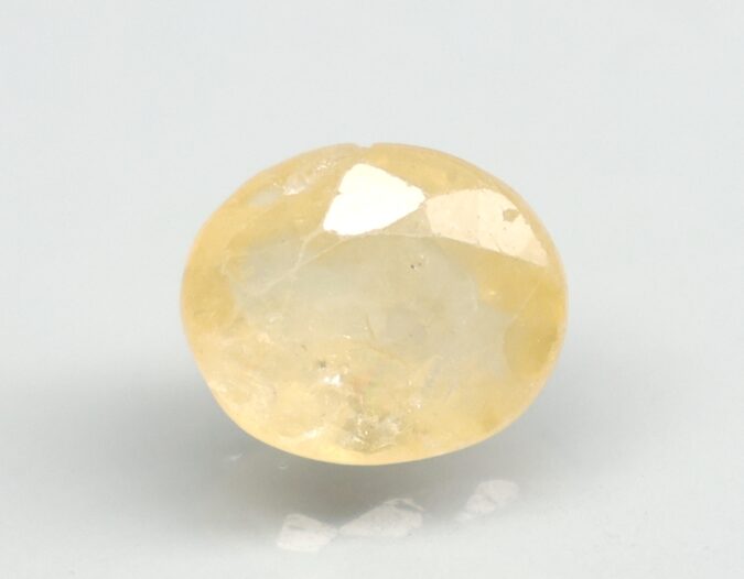 NYSP8702 1 YELLOW SAPPHIRE 4.37 Ct.