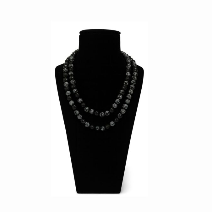 flk Snowflake Obsidian Jaap Mala