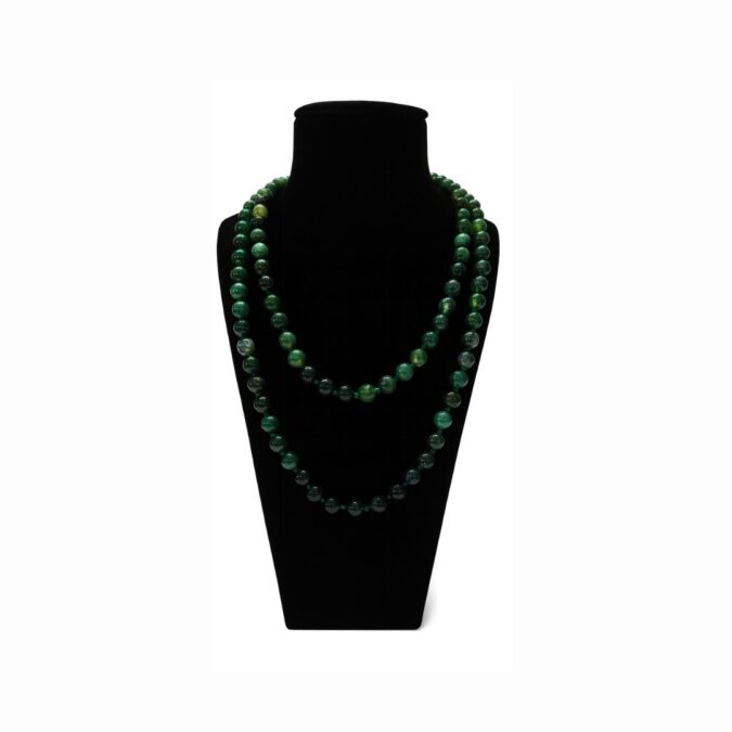 Moss Agate Jaap Mala 1 tdv Moss Agate Jaap Mala