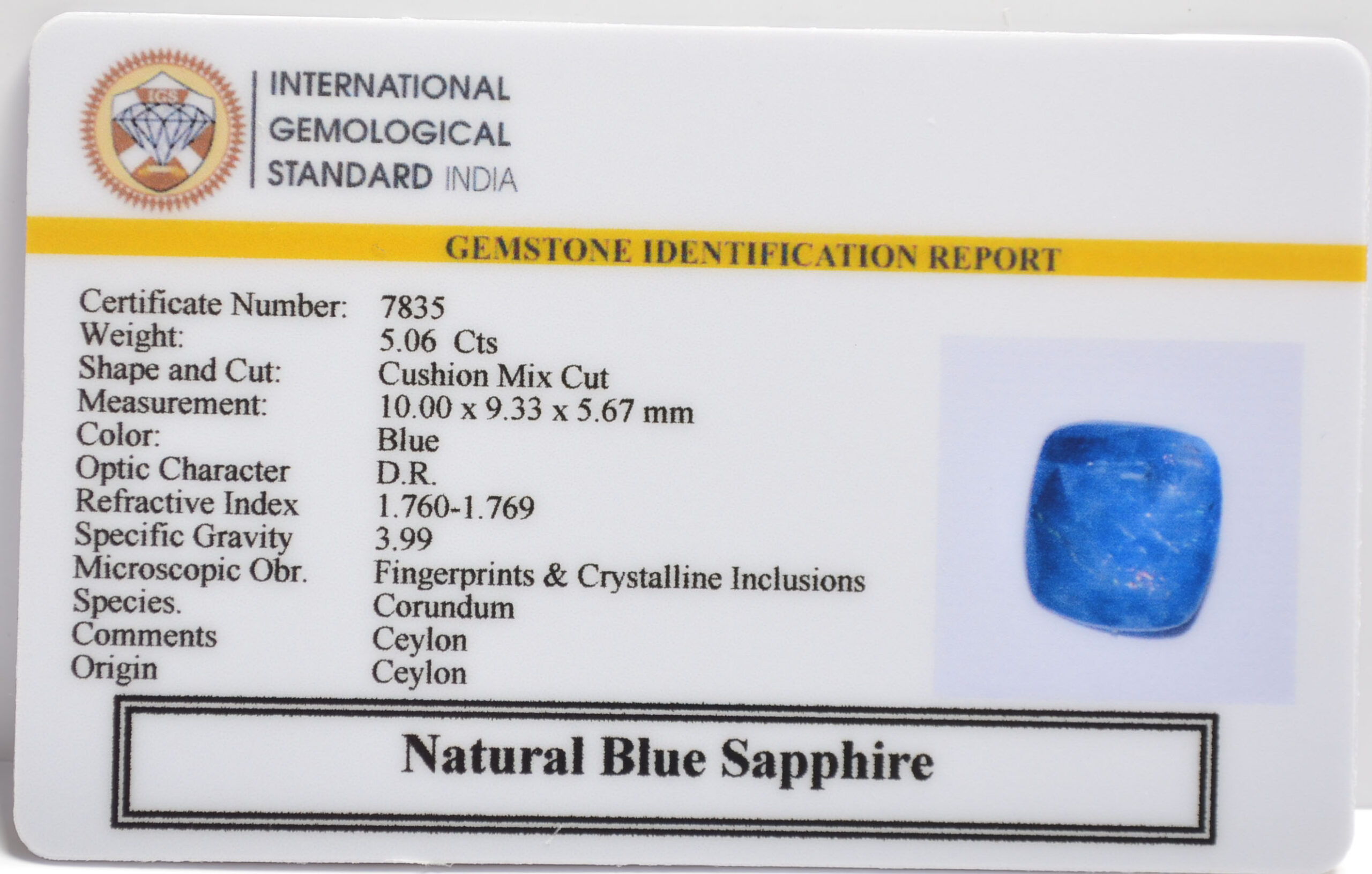 BSP15221 2 scaled BLUE SAPPHIRE 5.06 Ct.