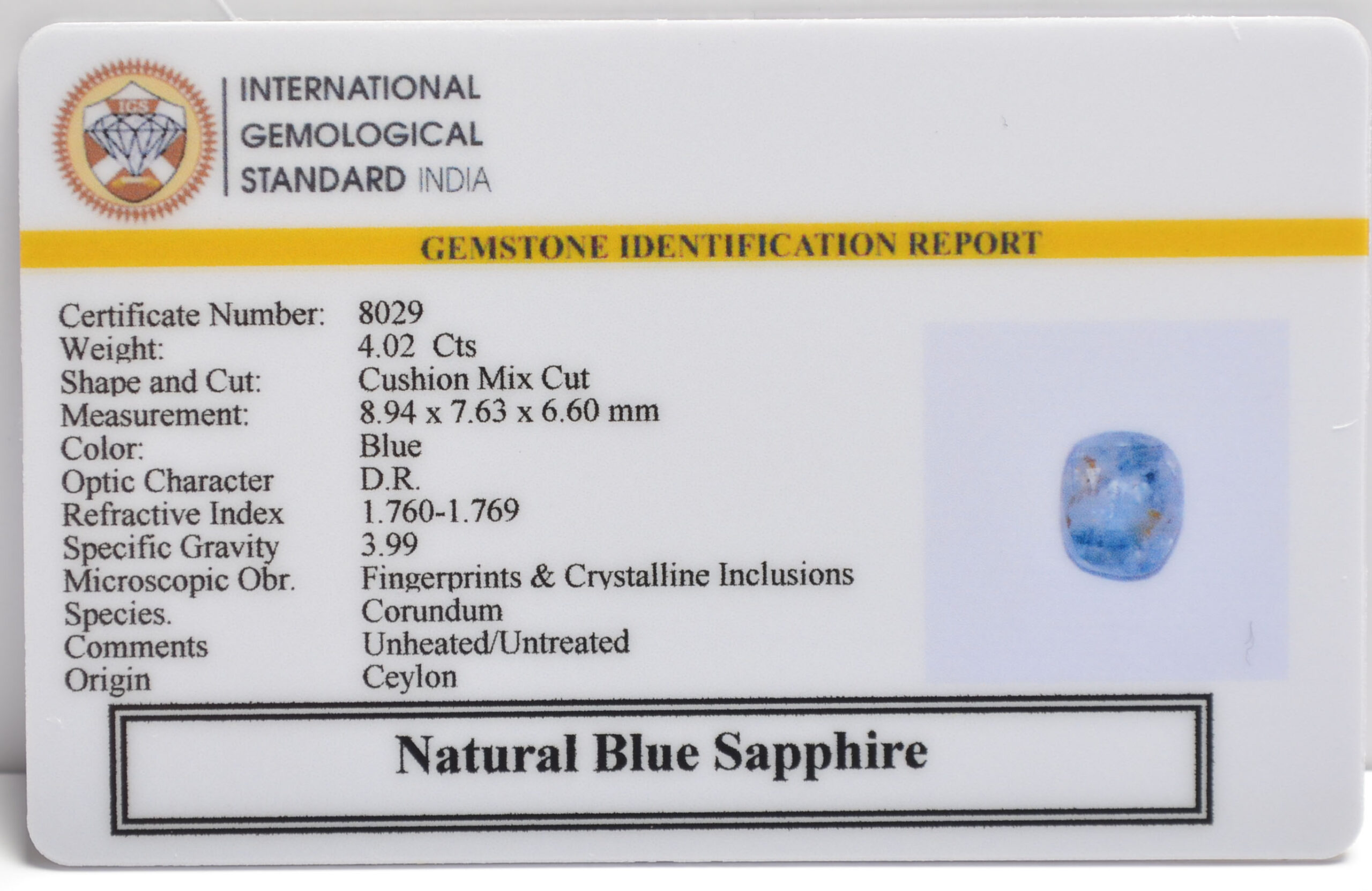 BSP15237 2 scaled BLUE SAPPHIRE 4.02 Ct.