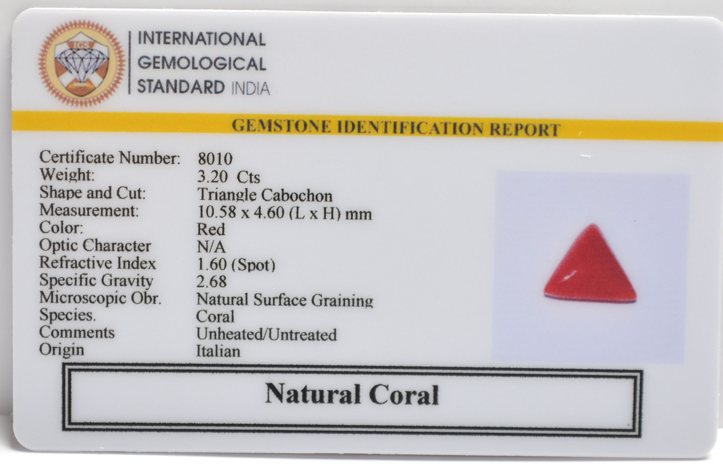 CORAL 3.2 Ct. 3 CRL6290 2 CORAL 3.2 Ct.