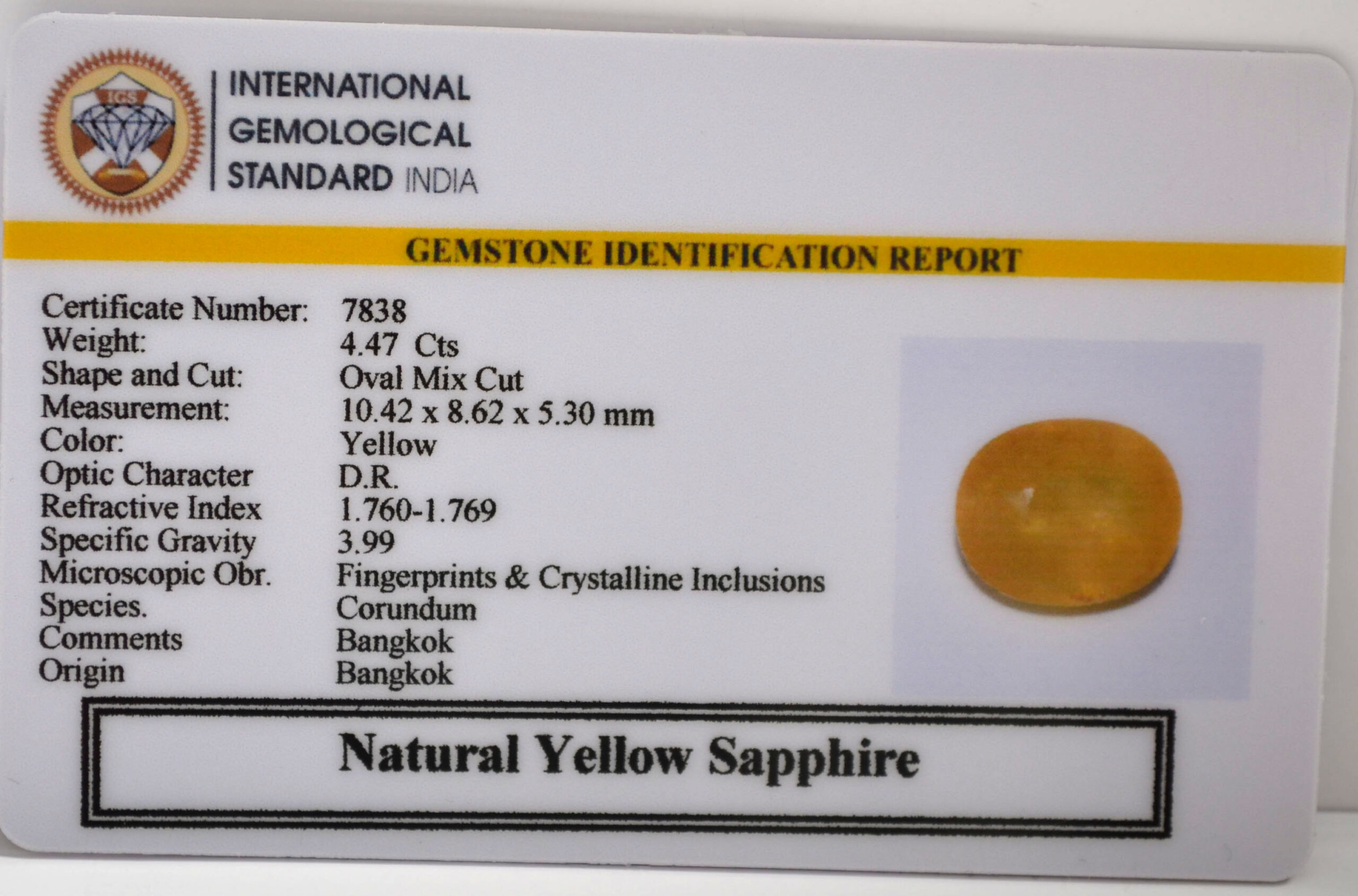 NYSP8730 2 scaled YELLOW SAPPHIRE 4.47 Ct.