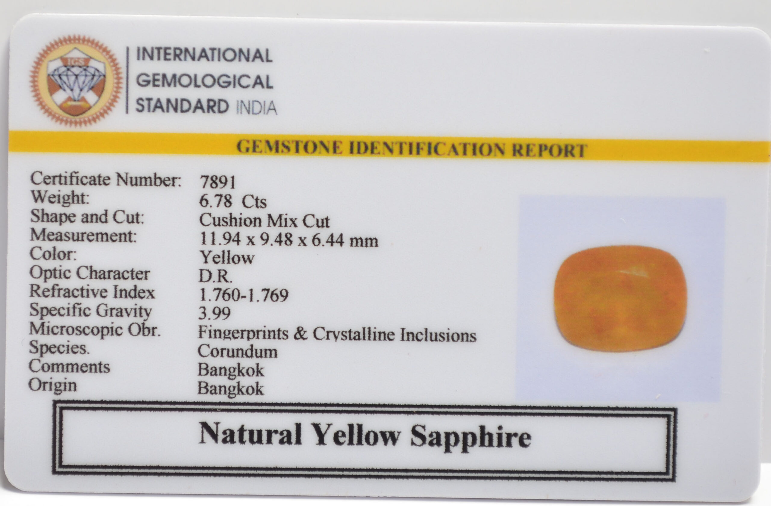 NYSP8740 2 scaled YELLOW SAPPHIRE 6.78 Ct.
