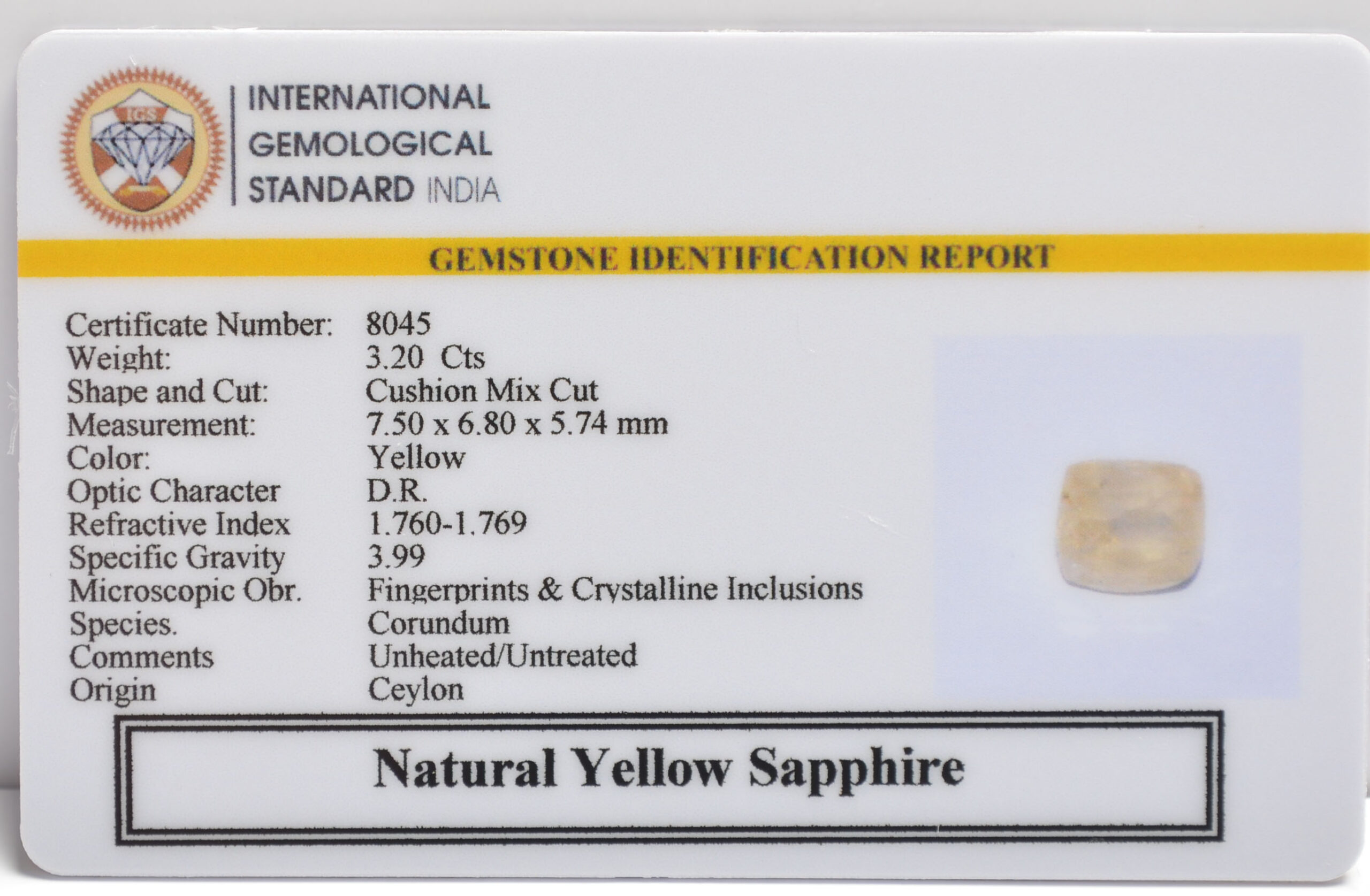 NYSP8747 2 scaled YELLOW SAPPHIRE 3.2 Ct.