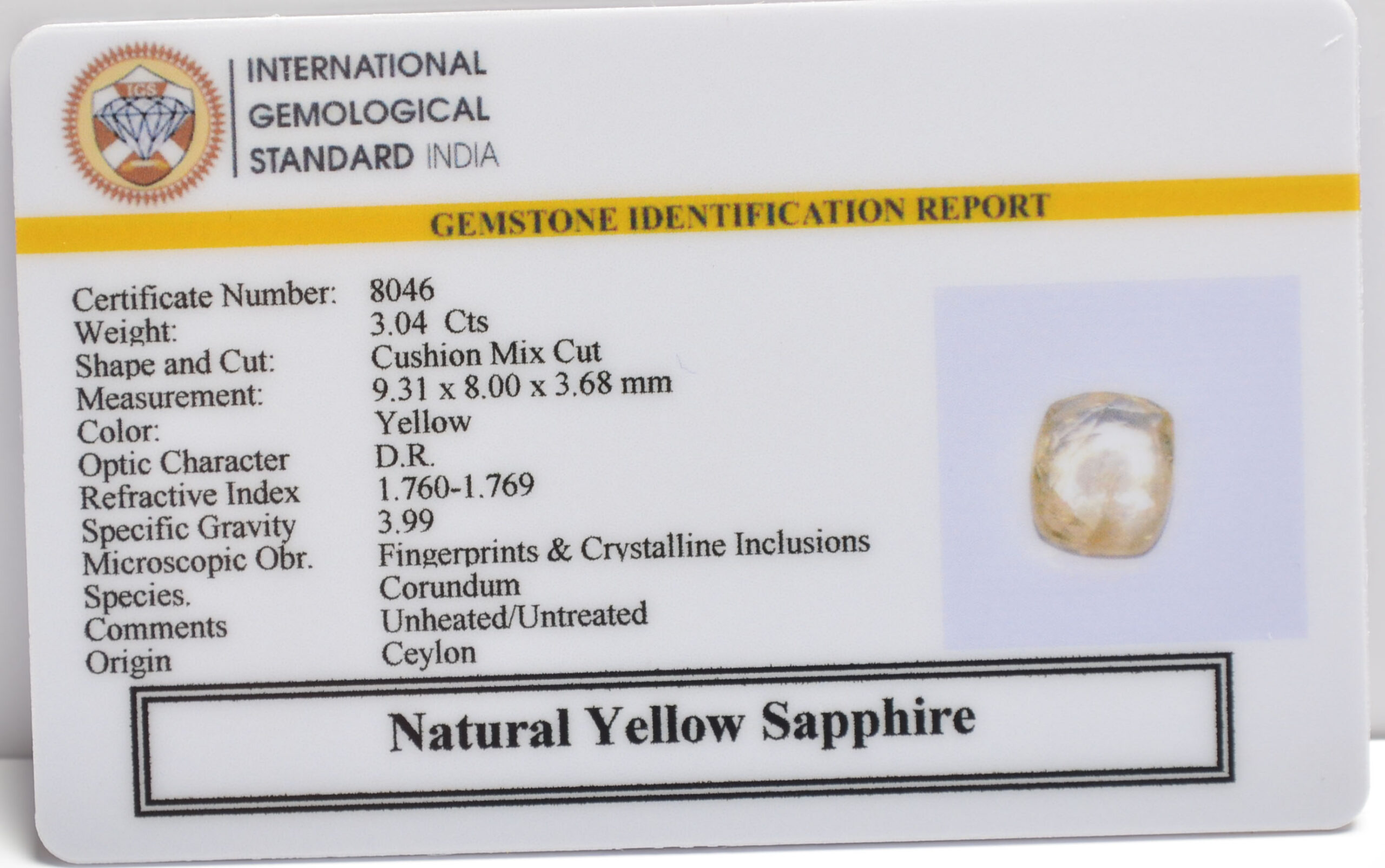NYSP8748 2 scaled YELLOW SAPPHIRE 3.04 Ct.