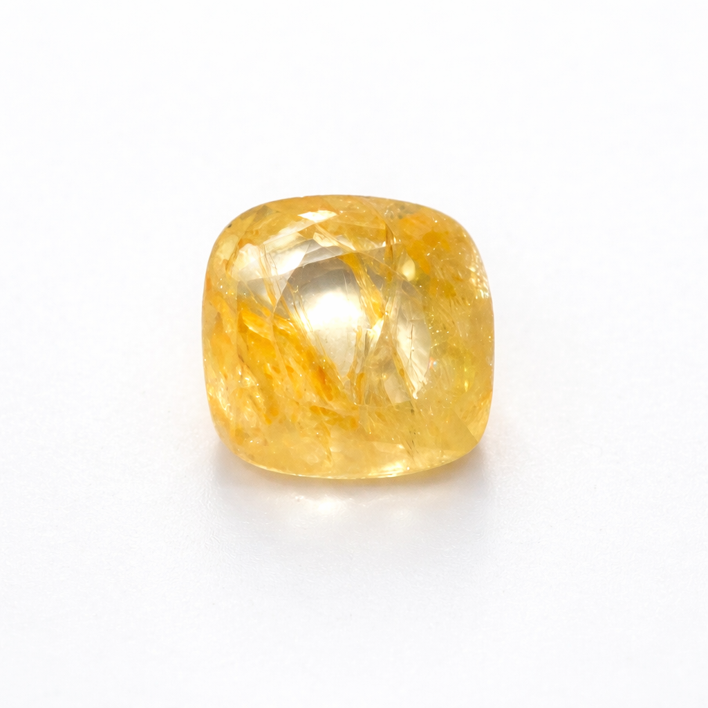 YELLOW SAPPHIRE 3.78 Ct.