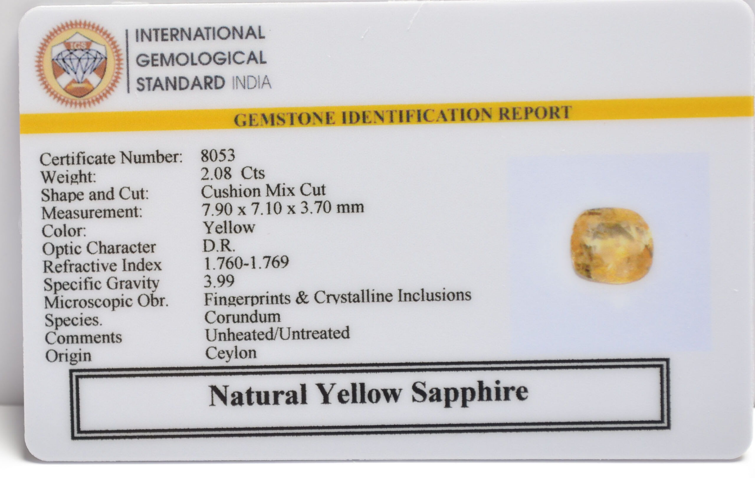 NYSP8755 2 scaled YELLOW SAPPHIRE 2.08 Ct.