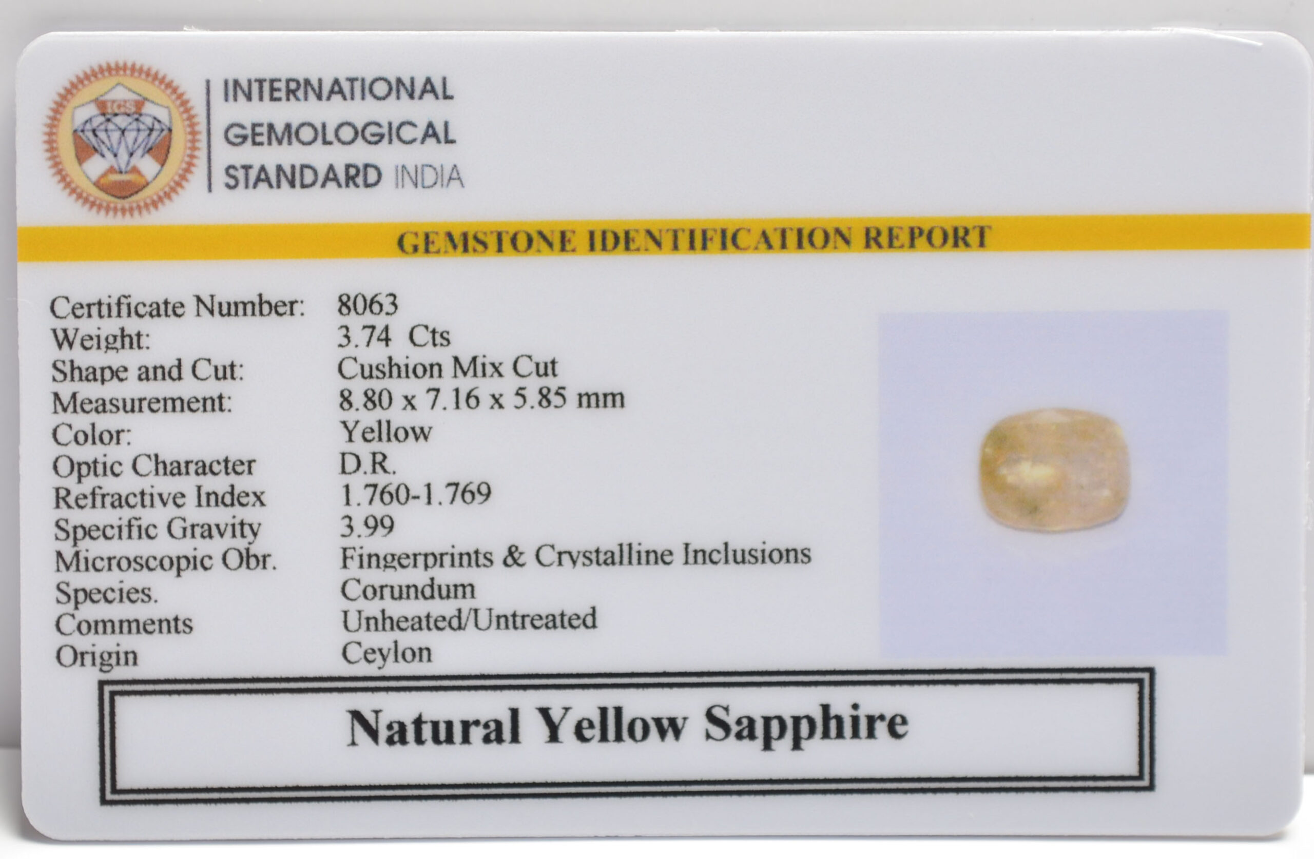 NYSP8765 2 scaled YELLOW SAPPHIRE 3.74 Ct.