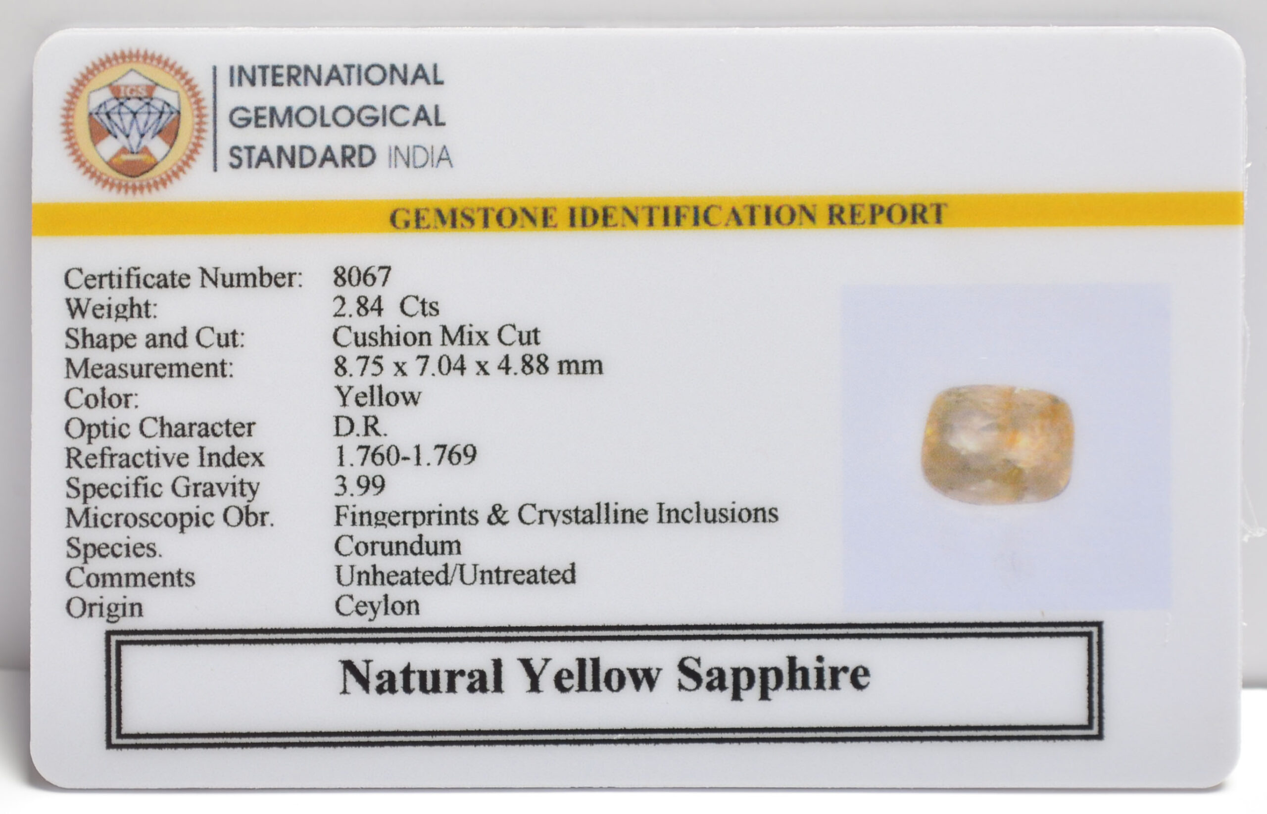 NYSP8769 2 scaled YELLOW SAPPHIRE 2.84 Ct.