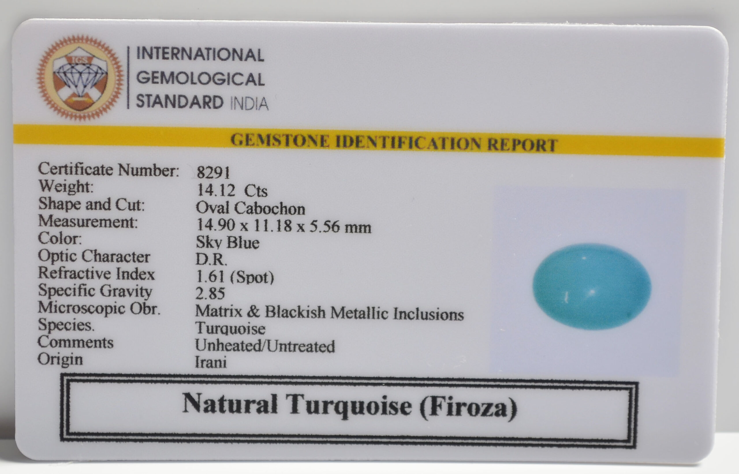 TURQUOISE 14.12 Ct. 3 TUR2867 2 scaled TURQUOISE 14.12 Ct.