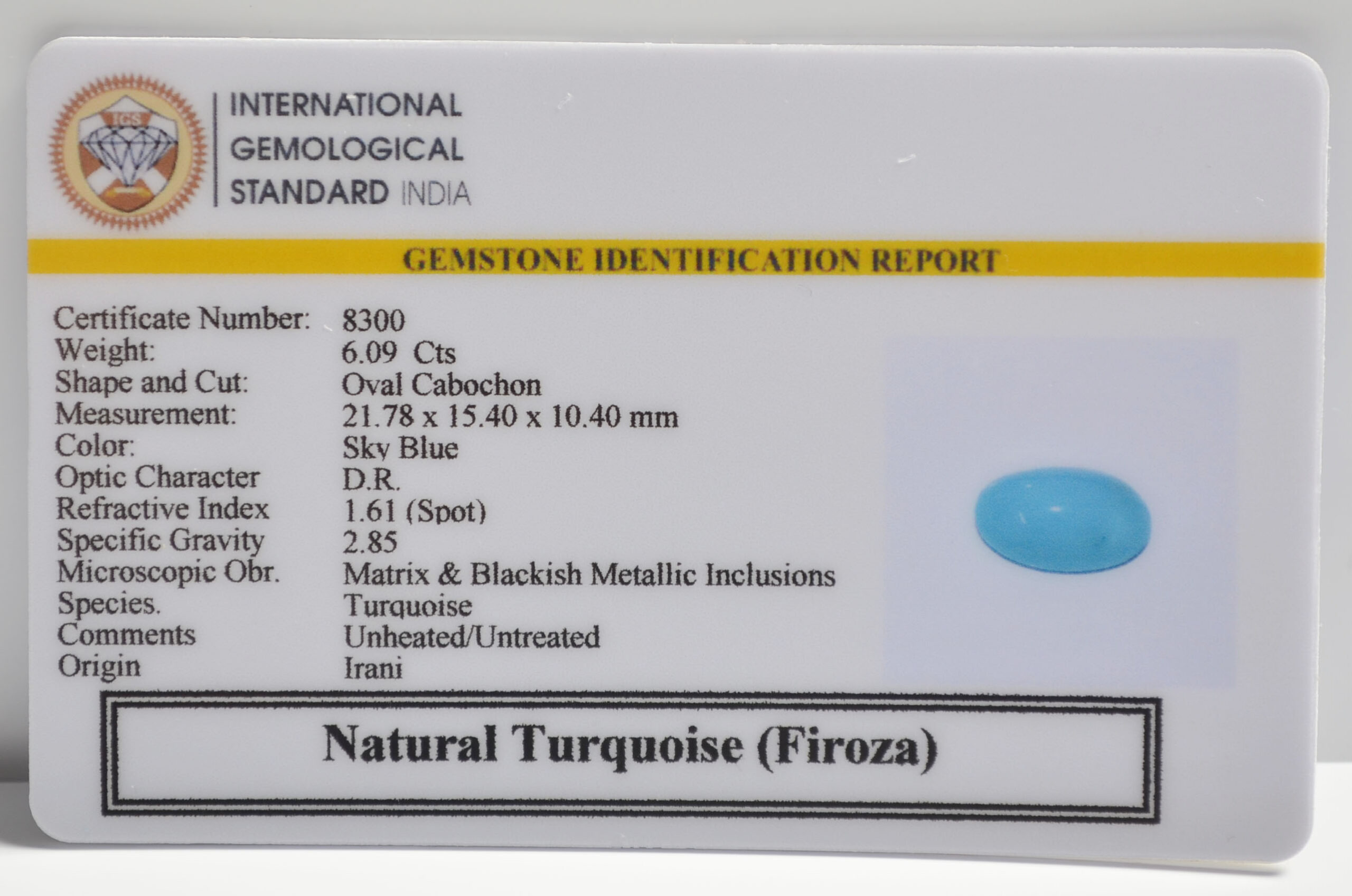 TURQUOISE 6.09 Ct. 3 TUR2876 2 scaled TURQUOISE 6.09 Ct.