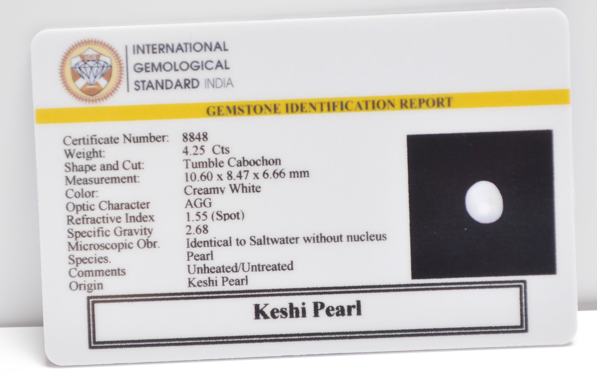 2348 2 KESHI PEARL 4.25 Ct.