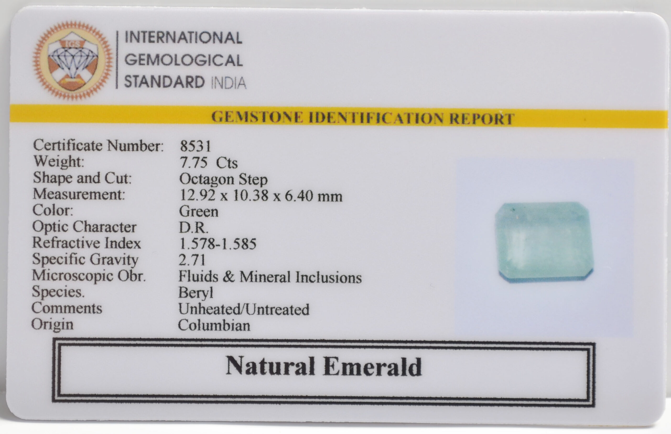 EMRD21999 2 scaled EMERALD 7.75 Ct.