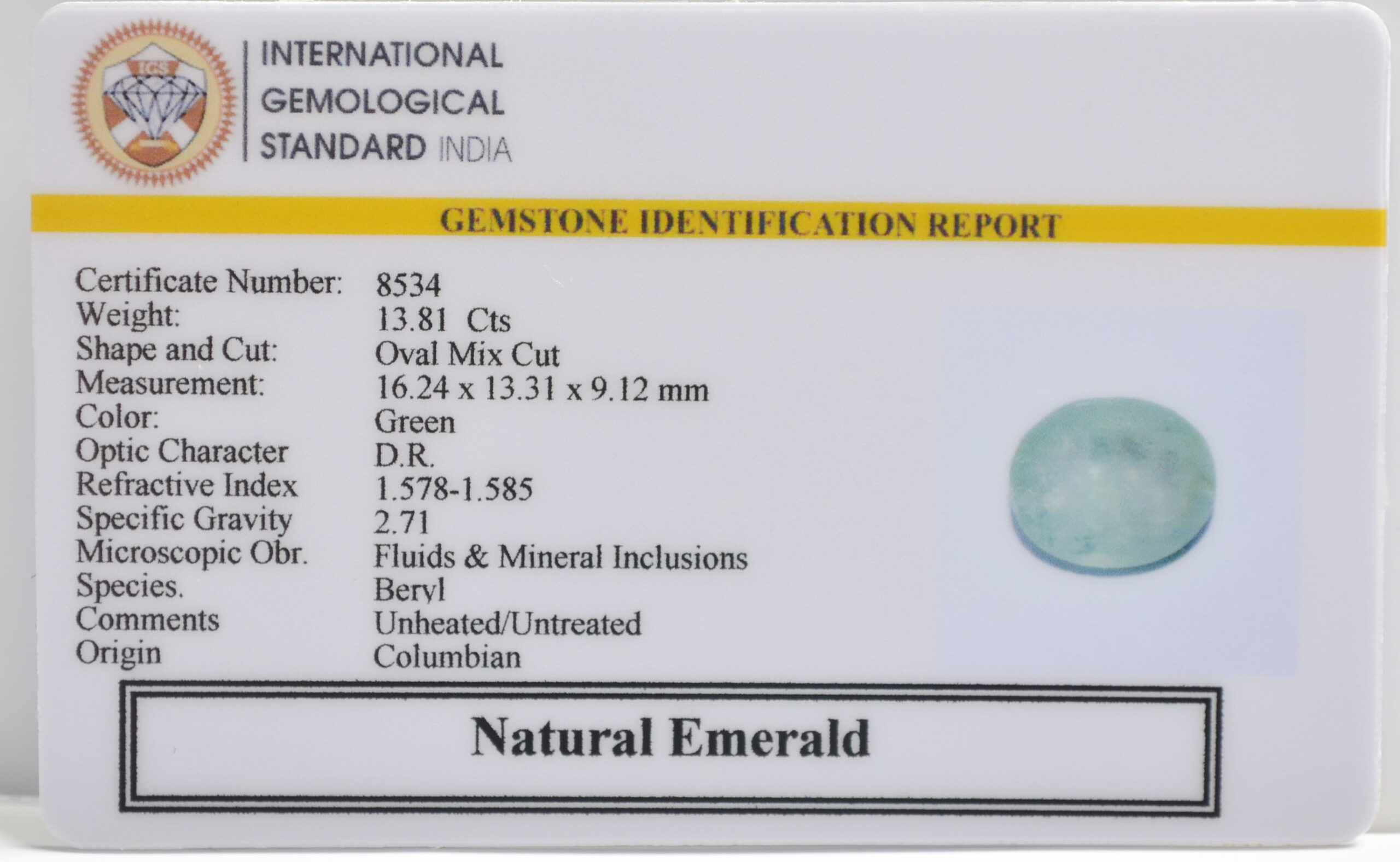 EMRG21404 2 scaled EMERALD 13.81 Ct.