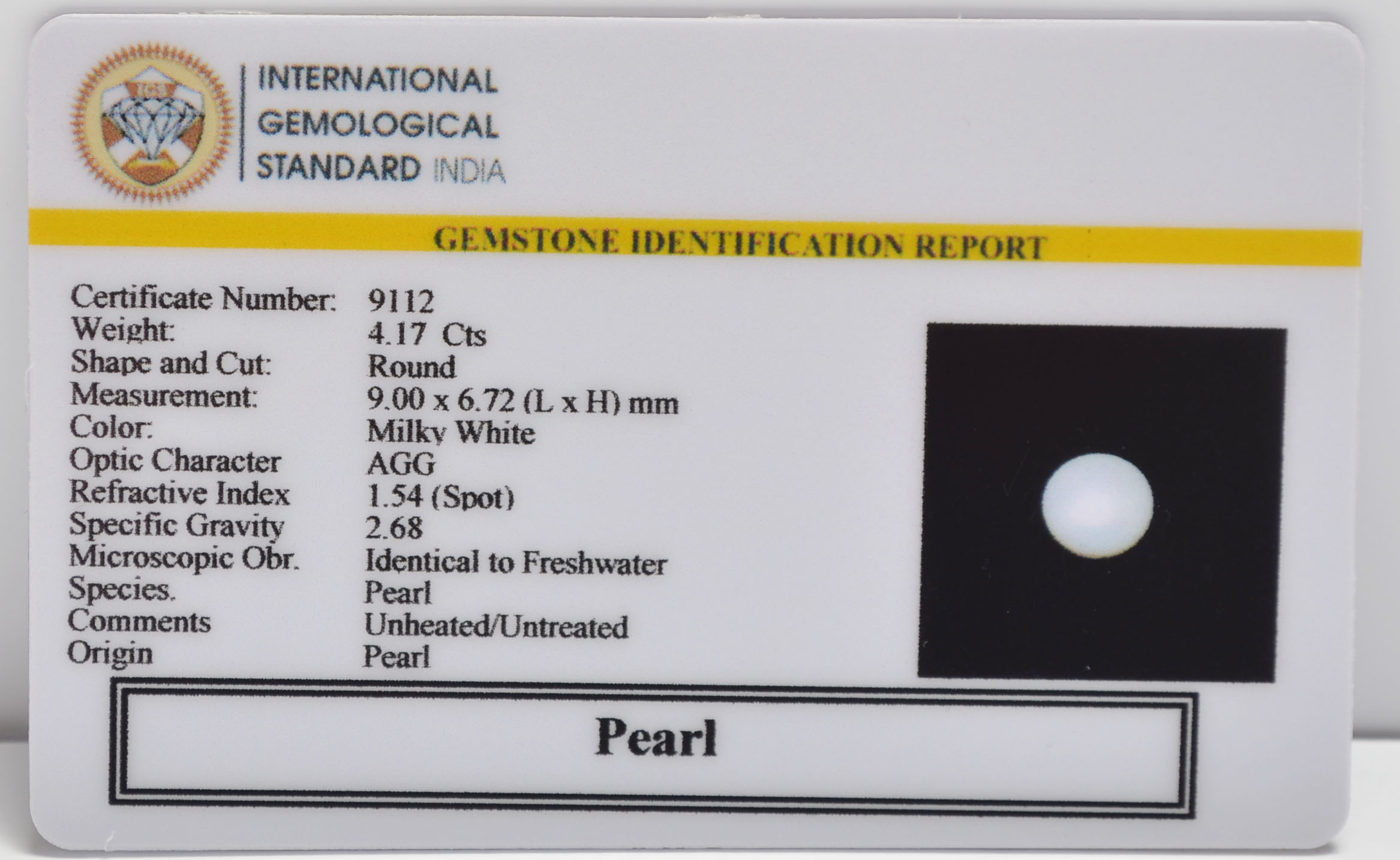 PRL7313 2 PEARL 4.17 Ct.