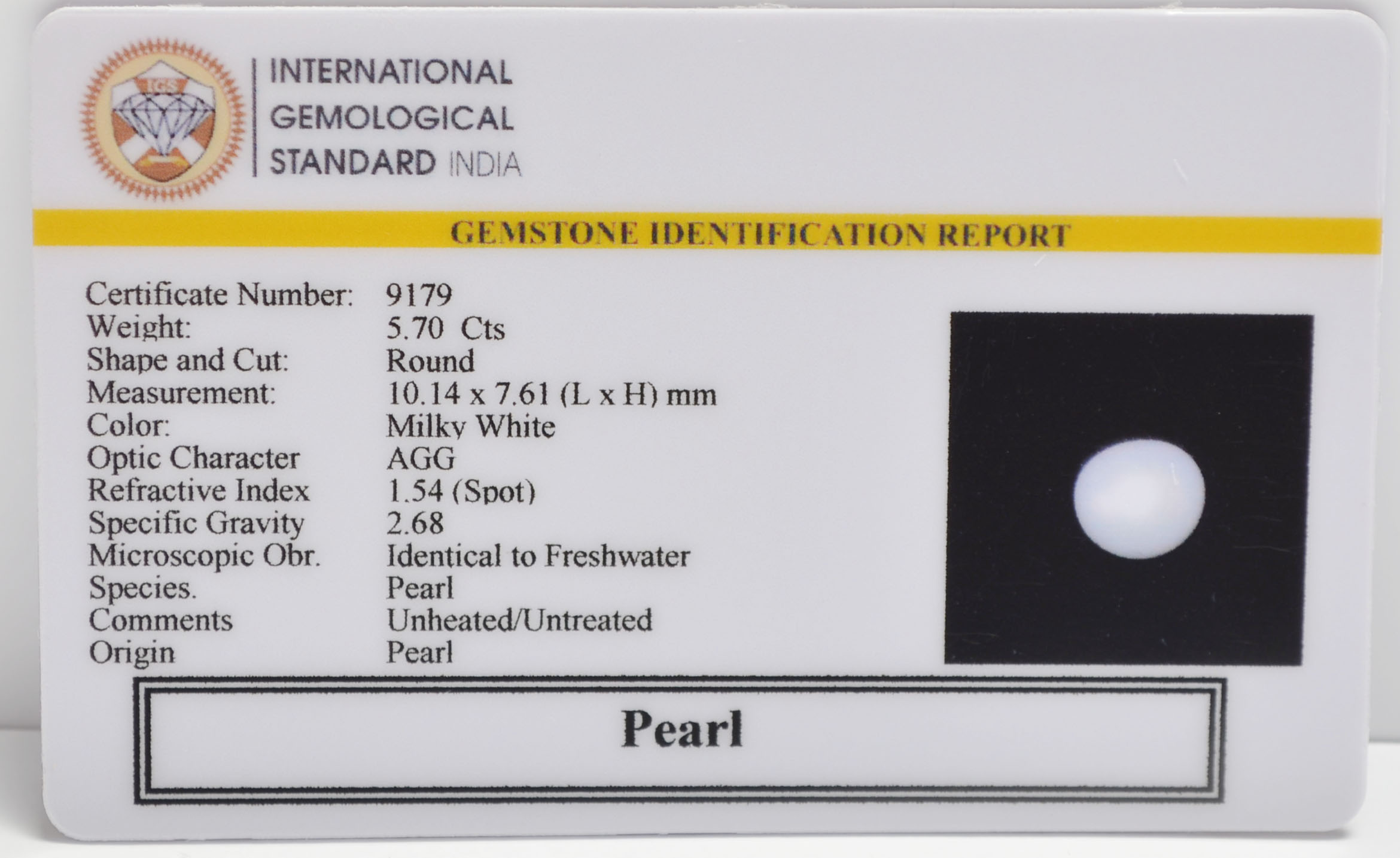 PRL7380 2 PEARL 5.7 Ct.