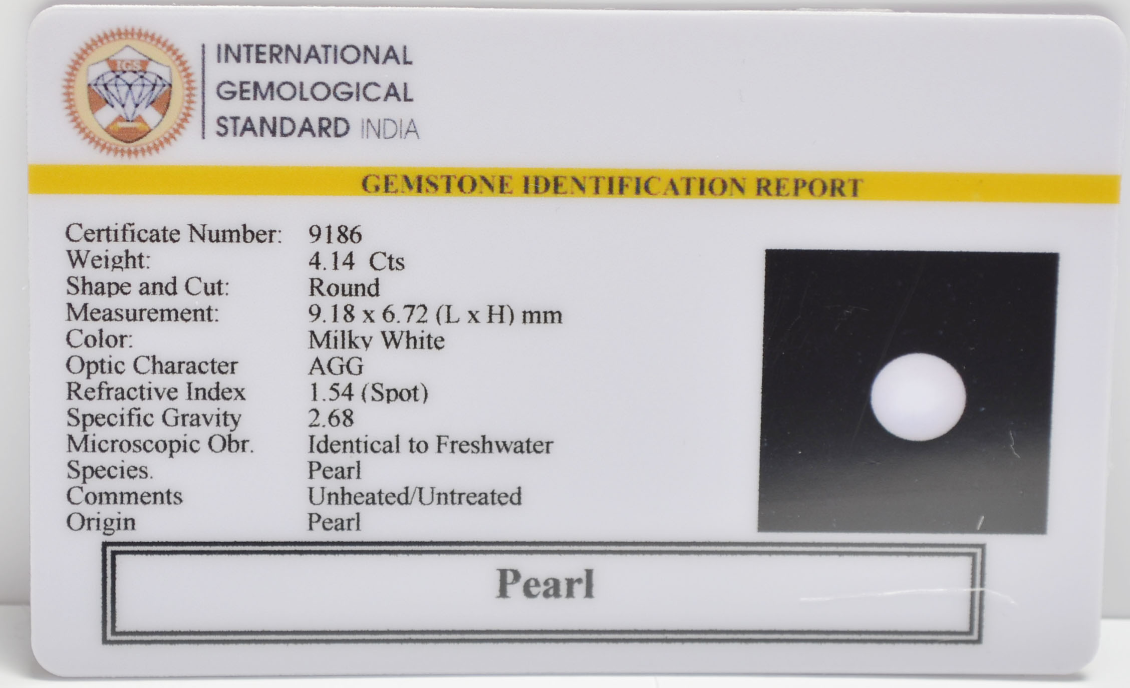 PRL7387 2 PEARL 4.14 Ct.