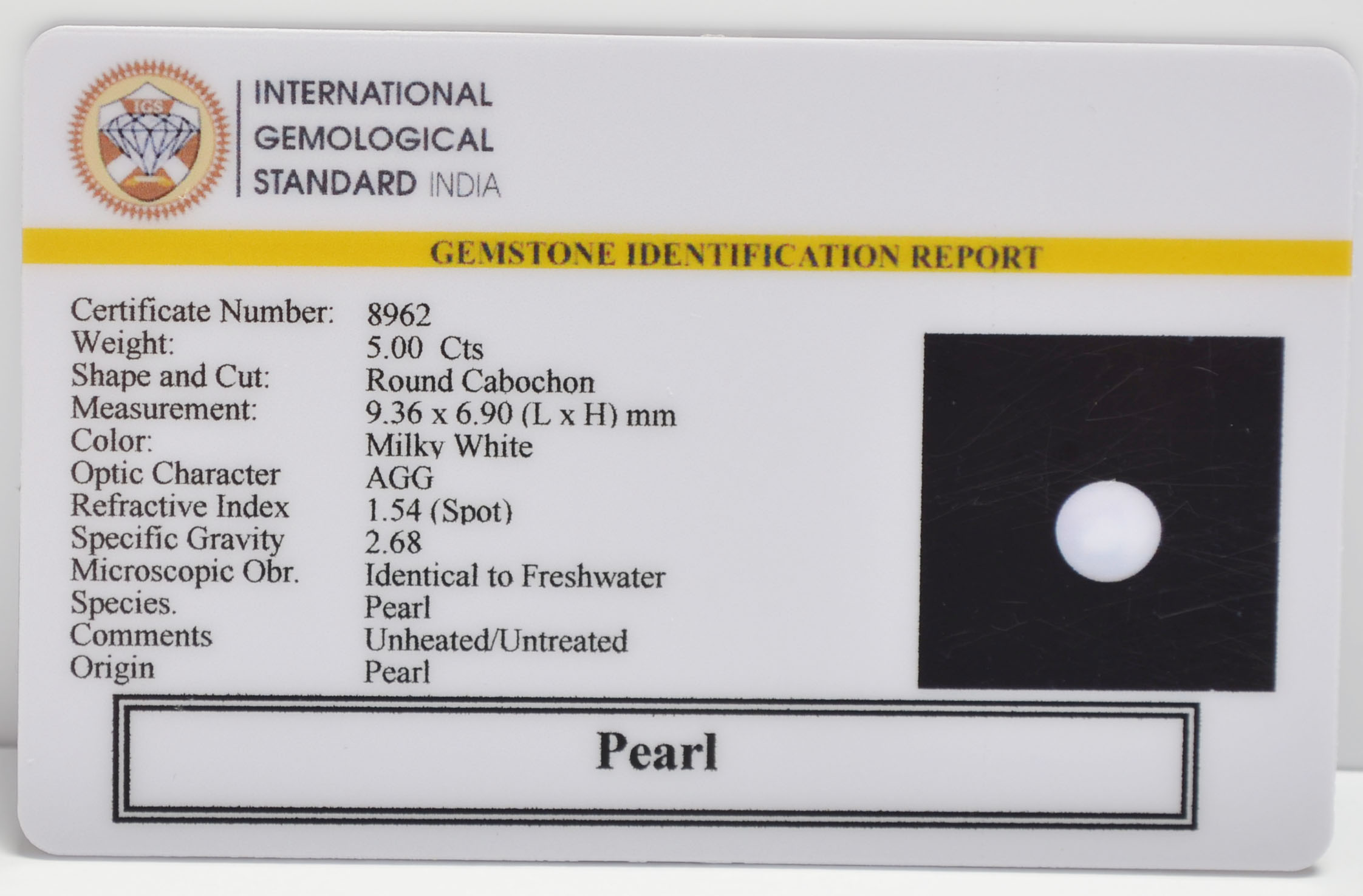 PRLG7161 2 PEARL 5 Ct.