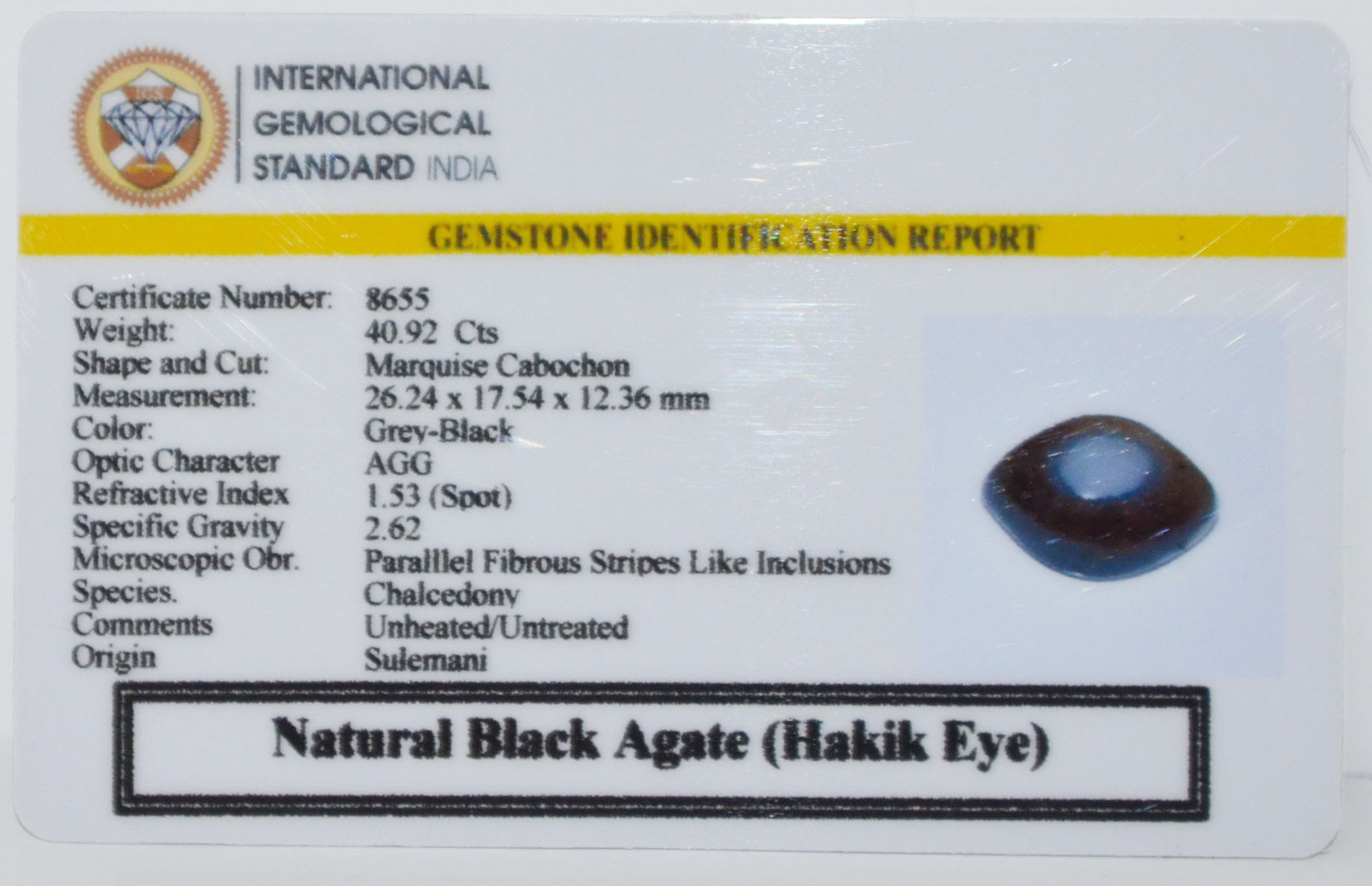 SULEMANI HAKIK 40.92 Ct. 3 SHQ502 2 SULEMANI HAKIK 40.92 Ct.