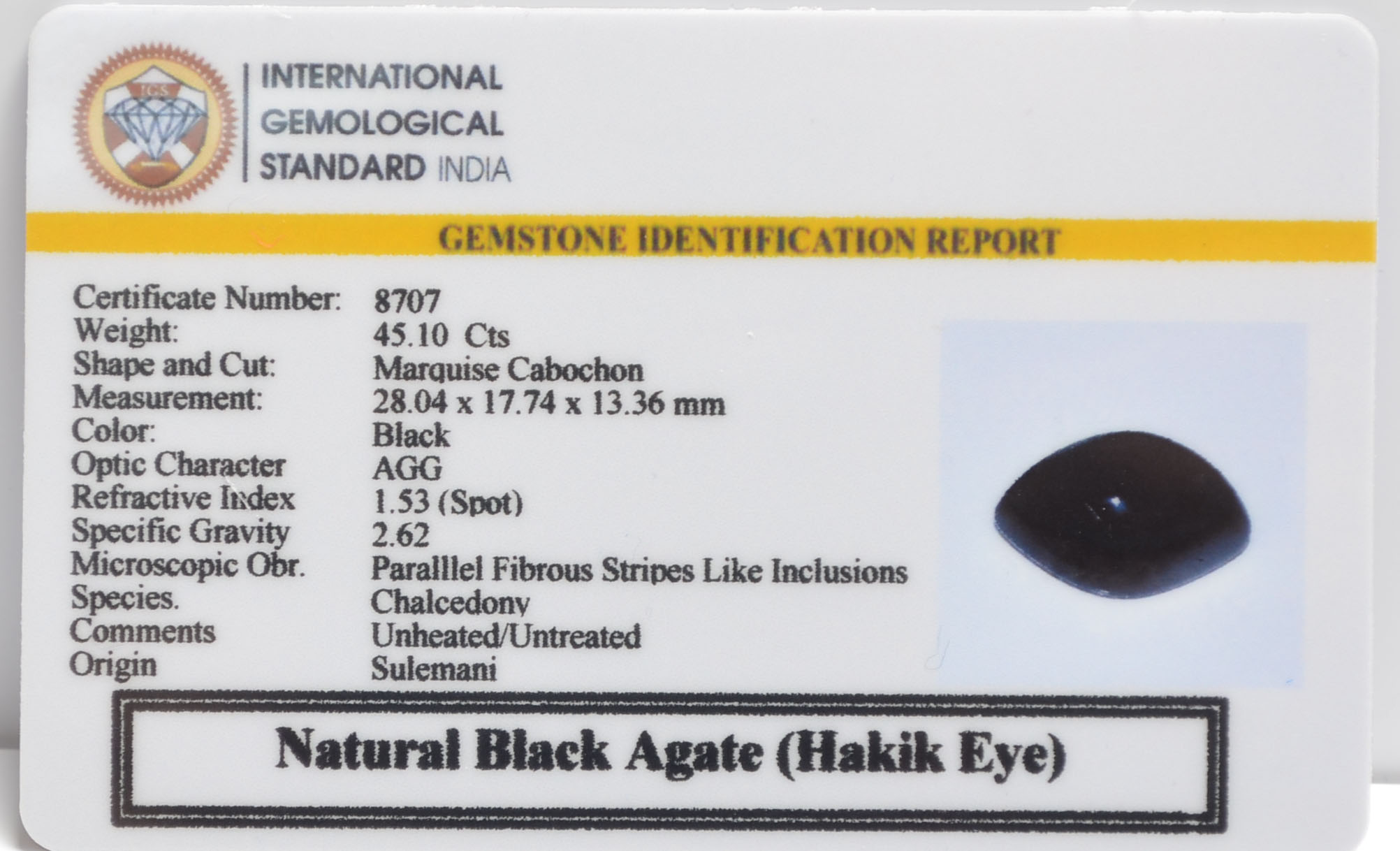 SHQ542 2 SULEMANI HAKIK 45.1 Ct.