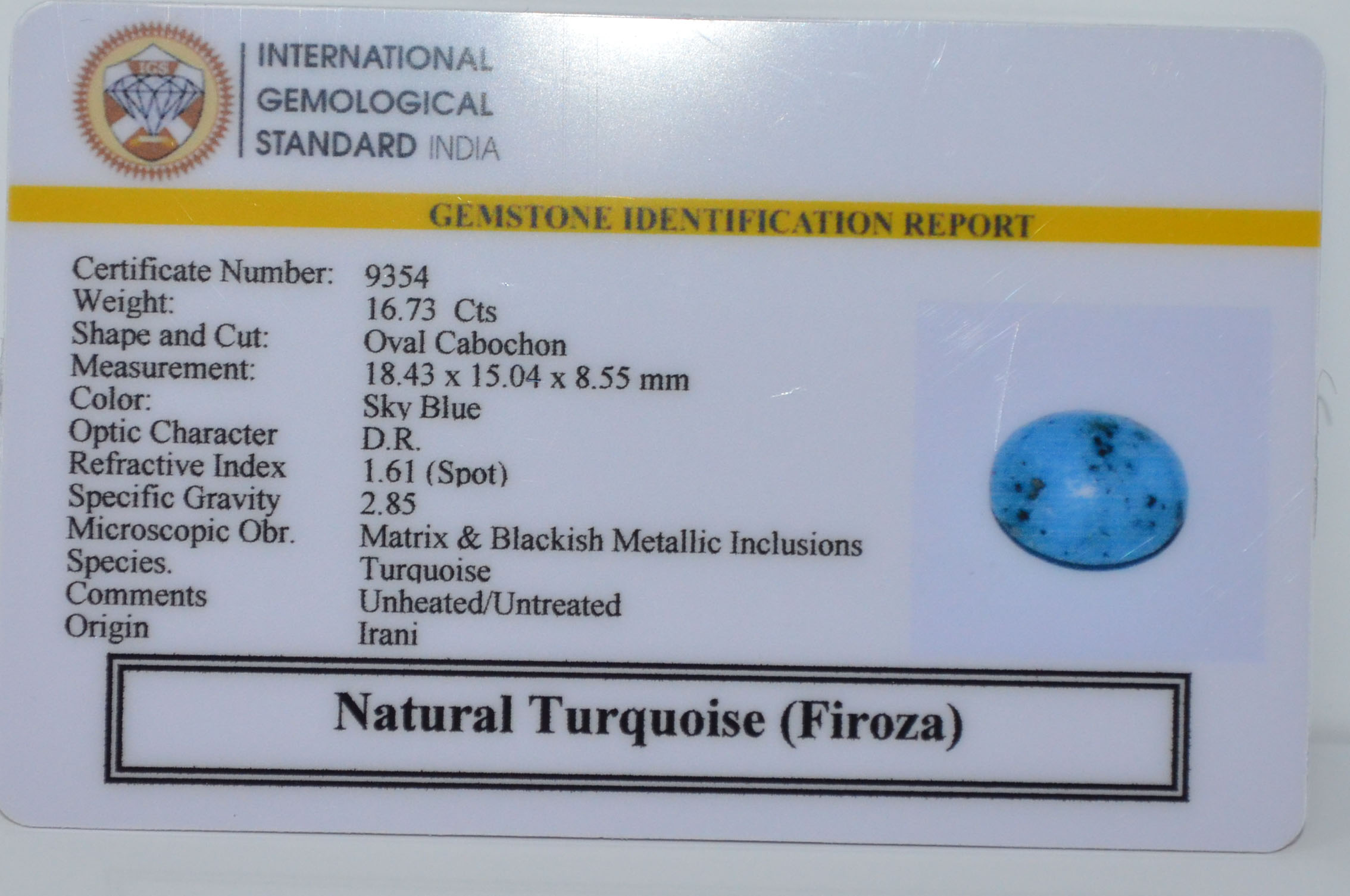 TUR2938 2 TURQUOISE 16.73 Ct.